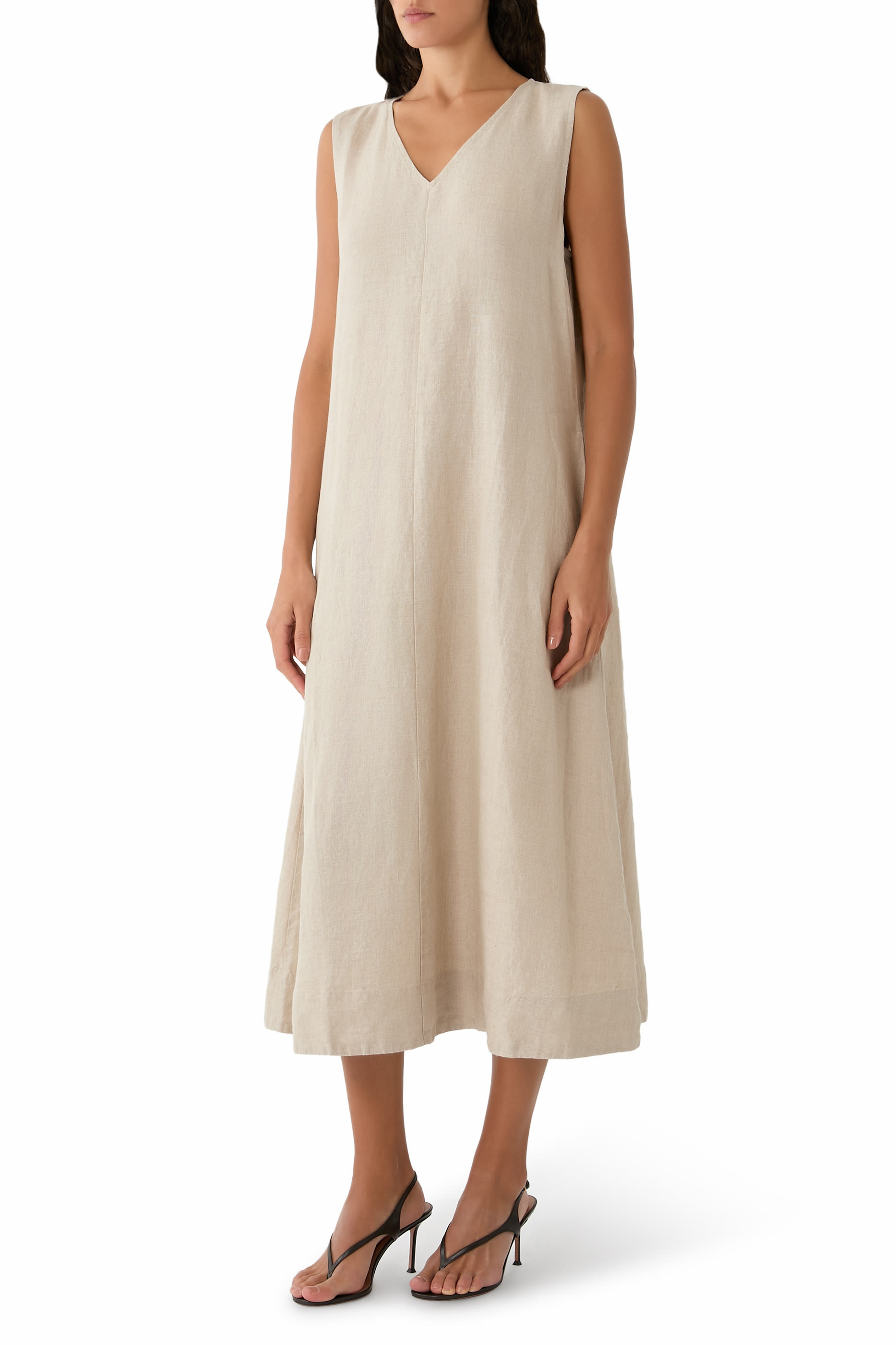Organic Linen Easy Dress 
