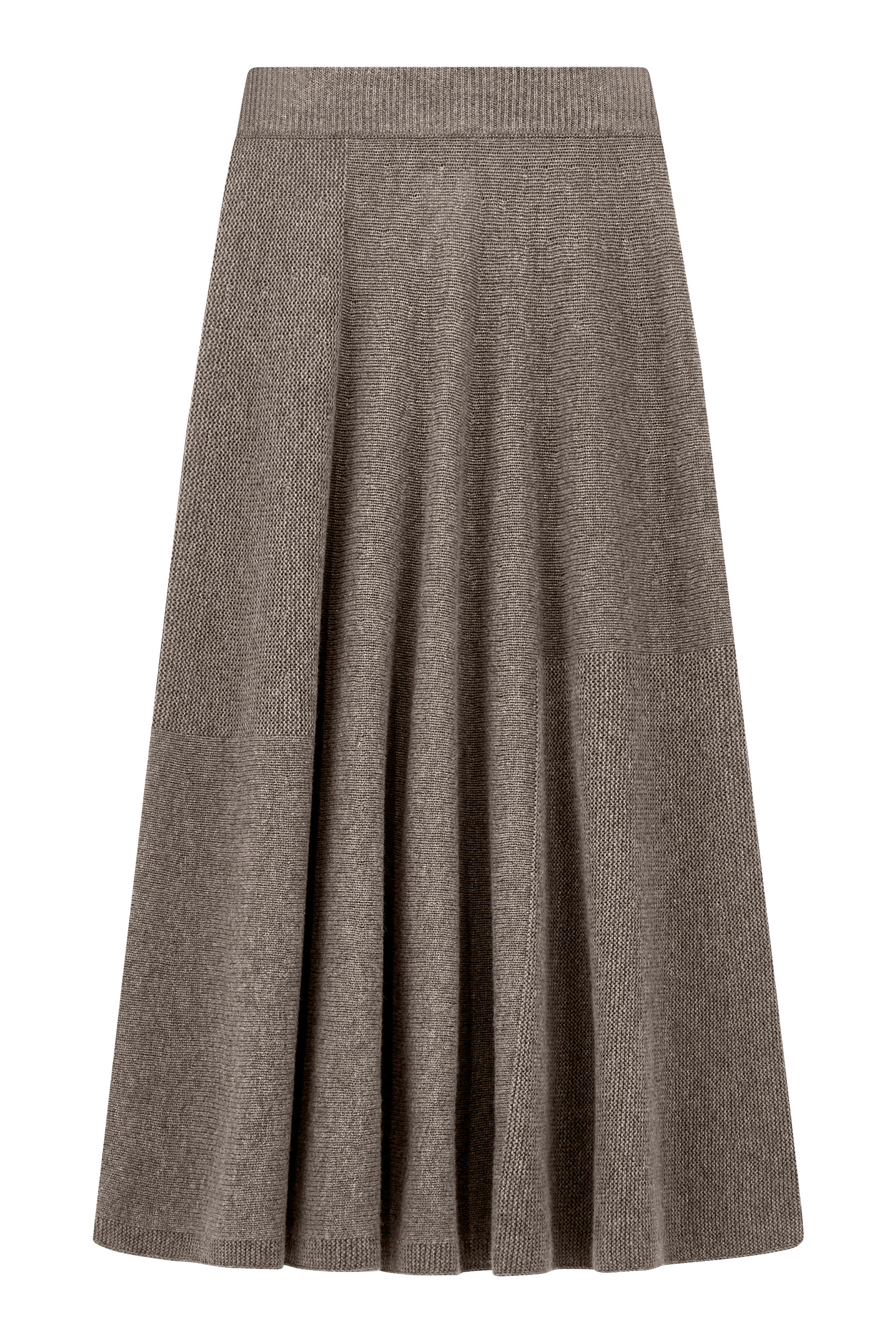 Ribbed Waistband Skirt
