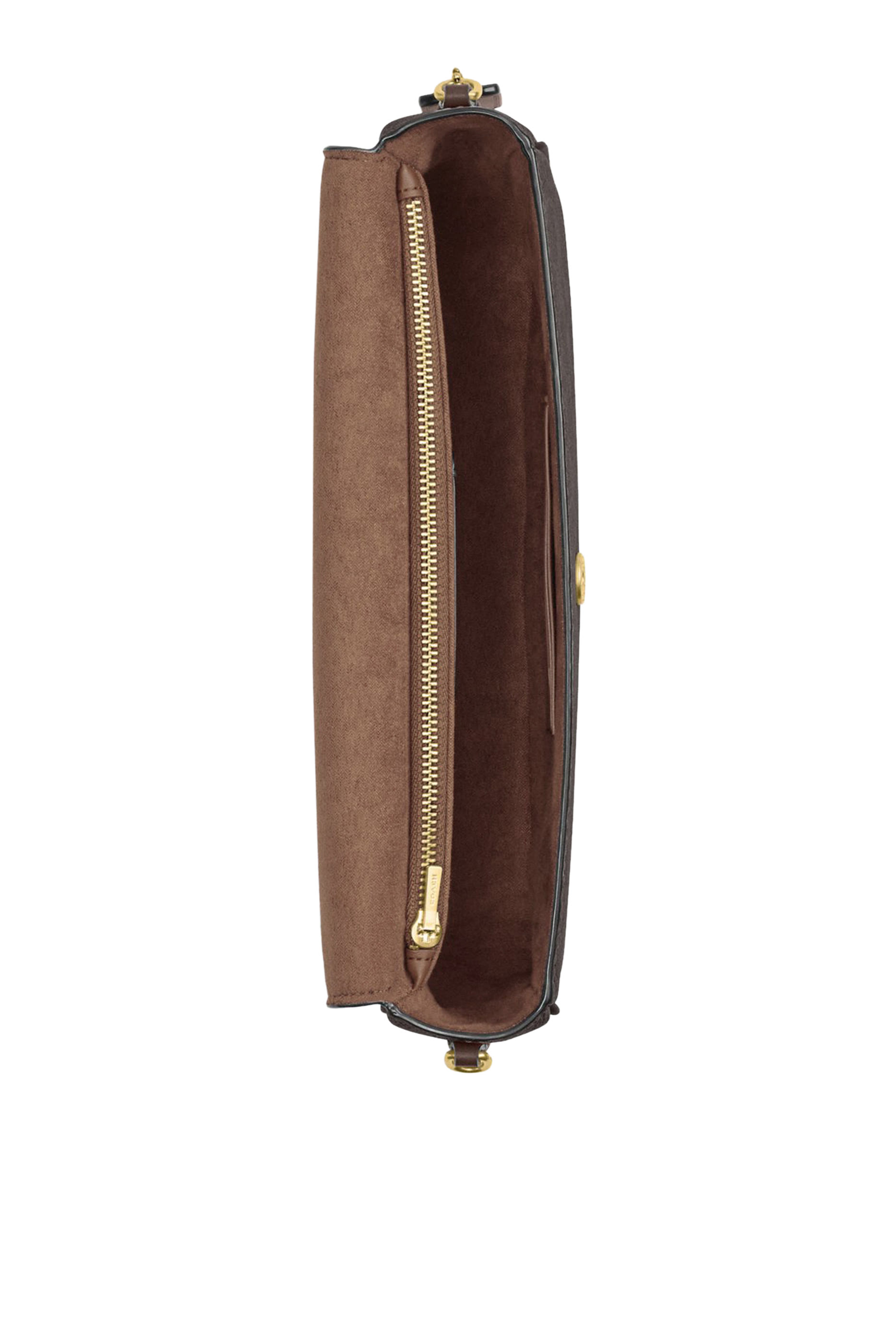  Brook Flap Chain Bag in Signature Canvas.