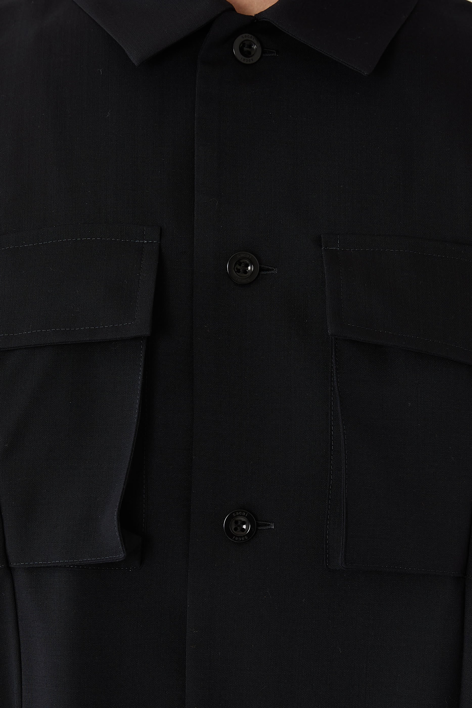 Panelled Pocket Suiting Dress