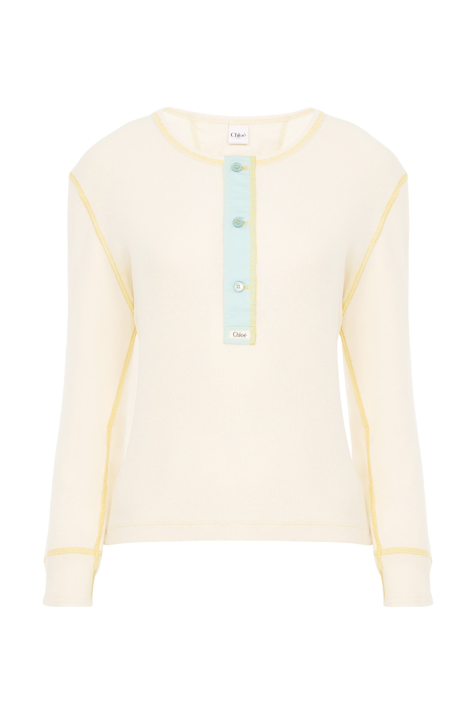 Fitted Henley Shirt