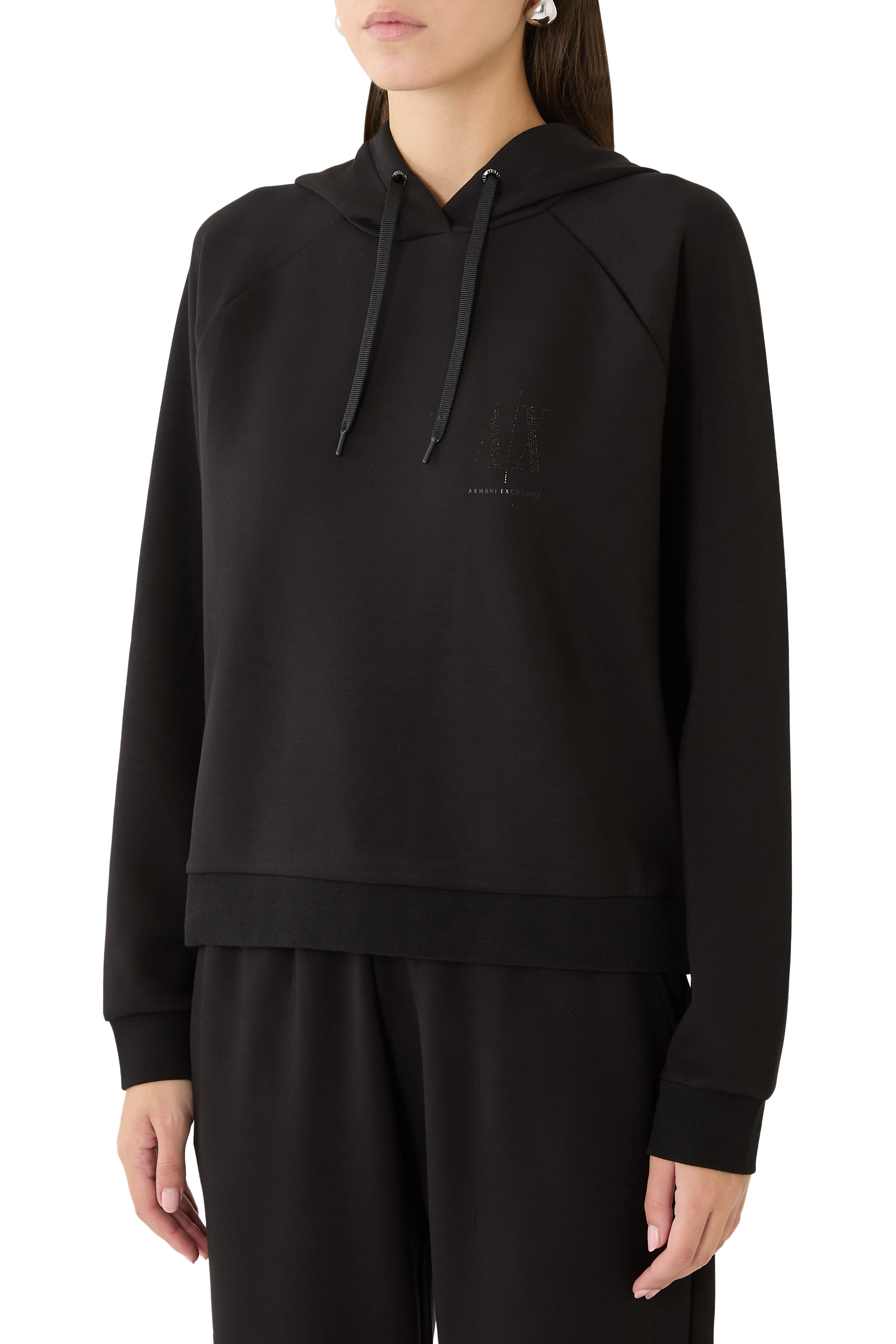 Glitter Logo Hoodie