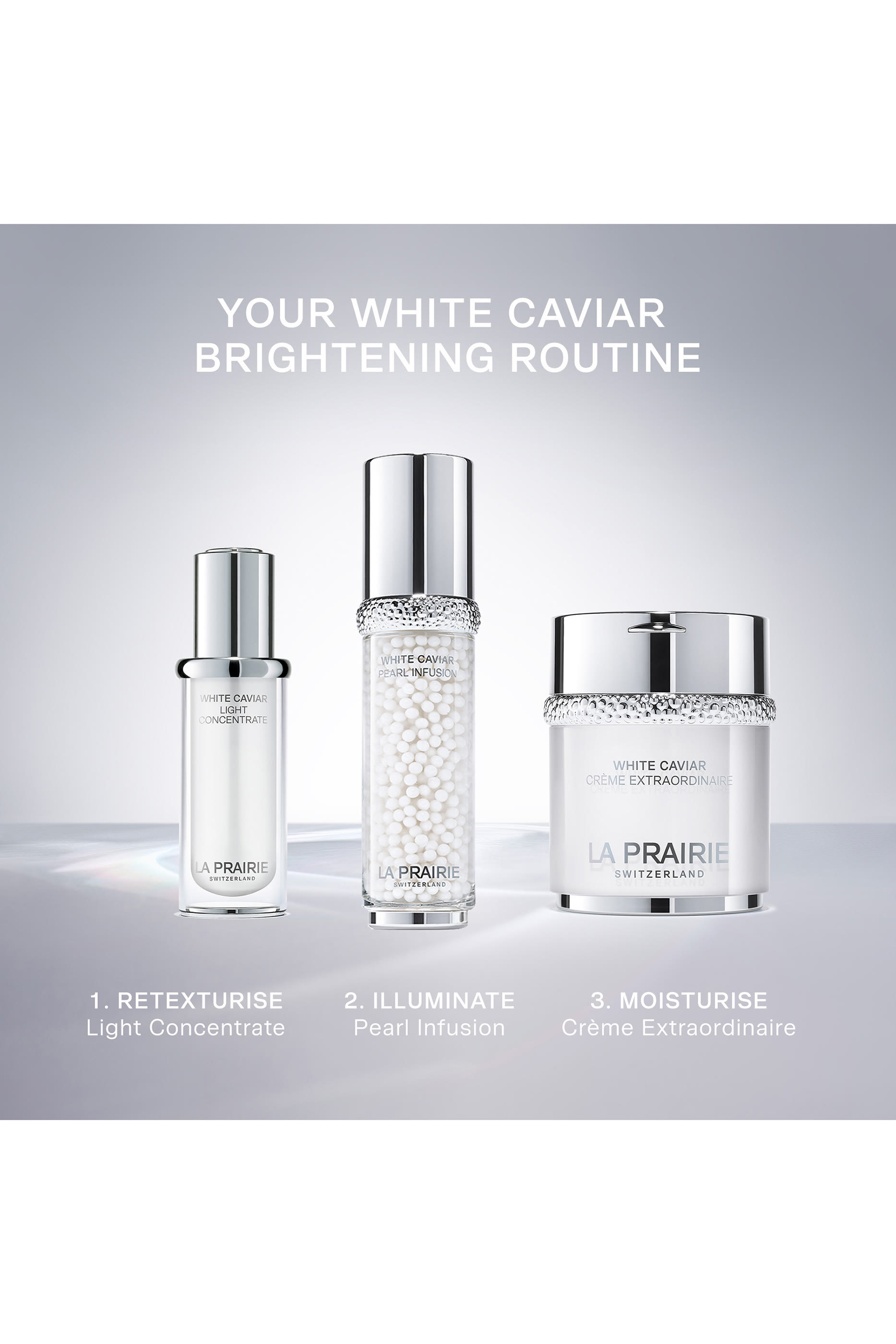 White Caviar Pearl Infusion Face Serum, 30ml