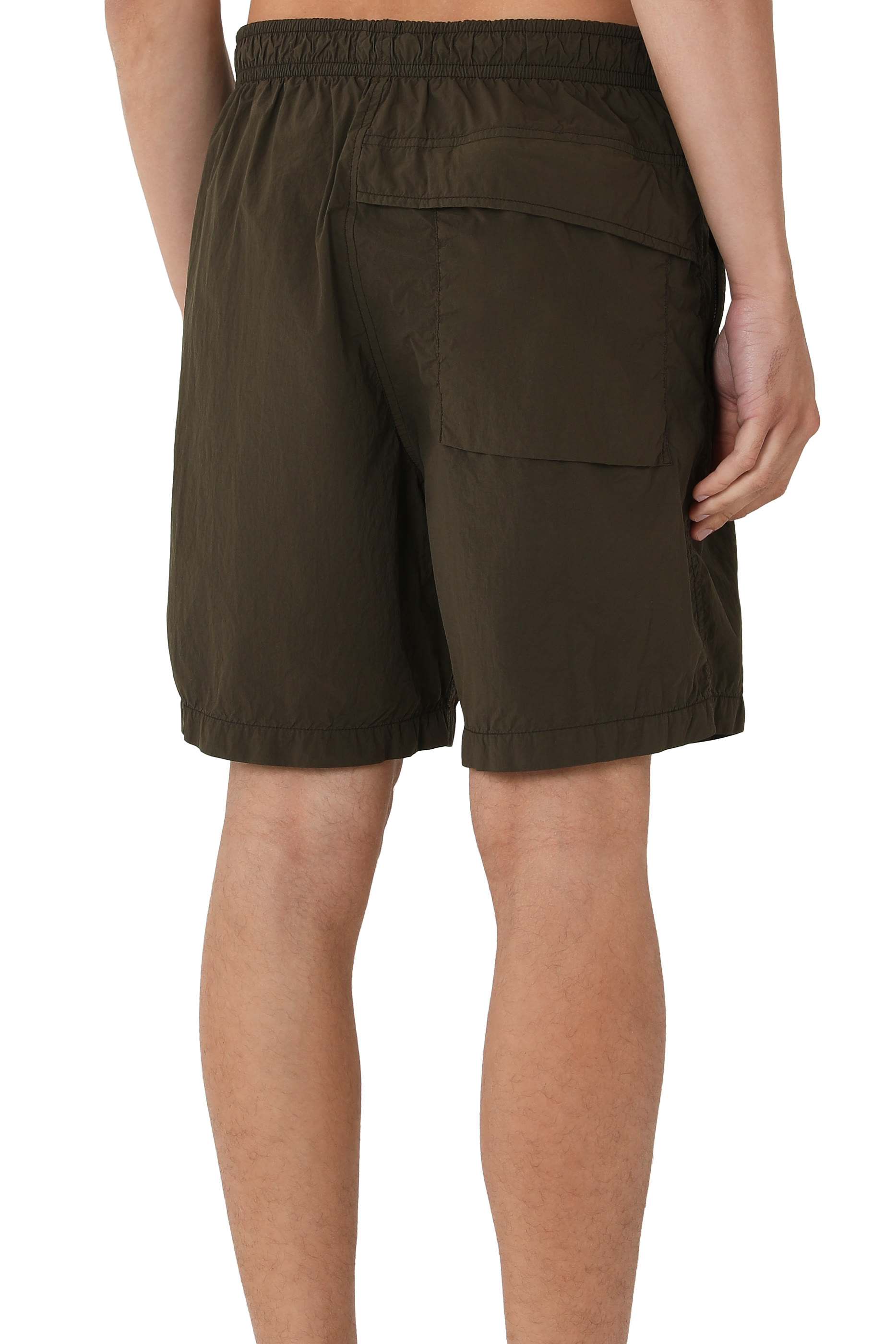 Regular-Fit Mid-Length Swim Shorts 