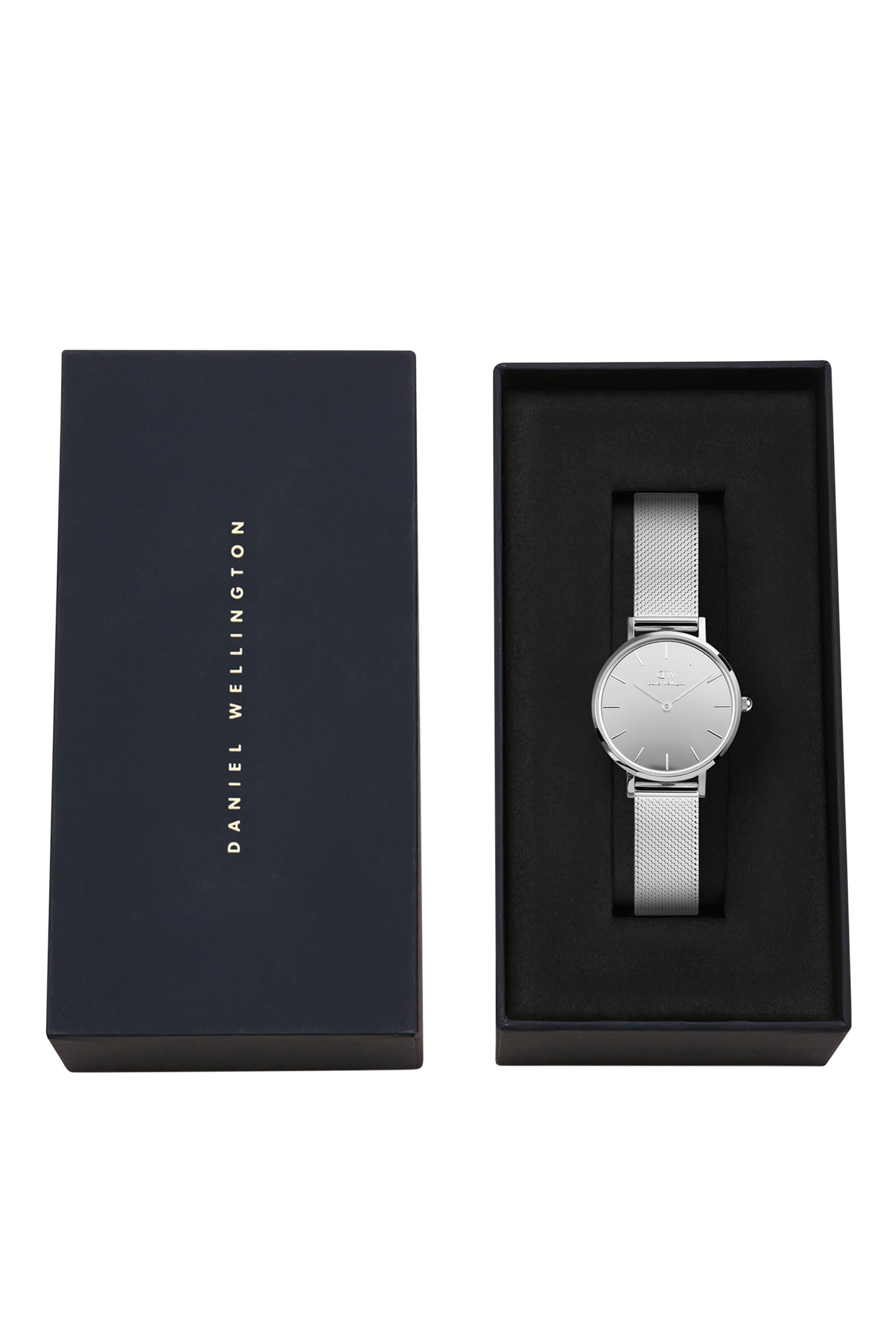 Petite Reflection Silver Watch, 28mm