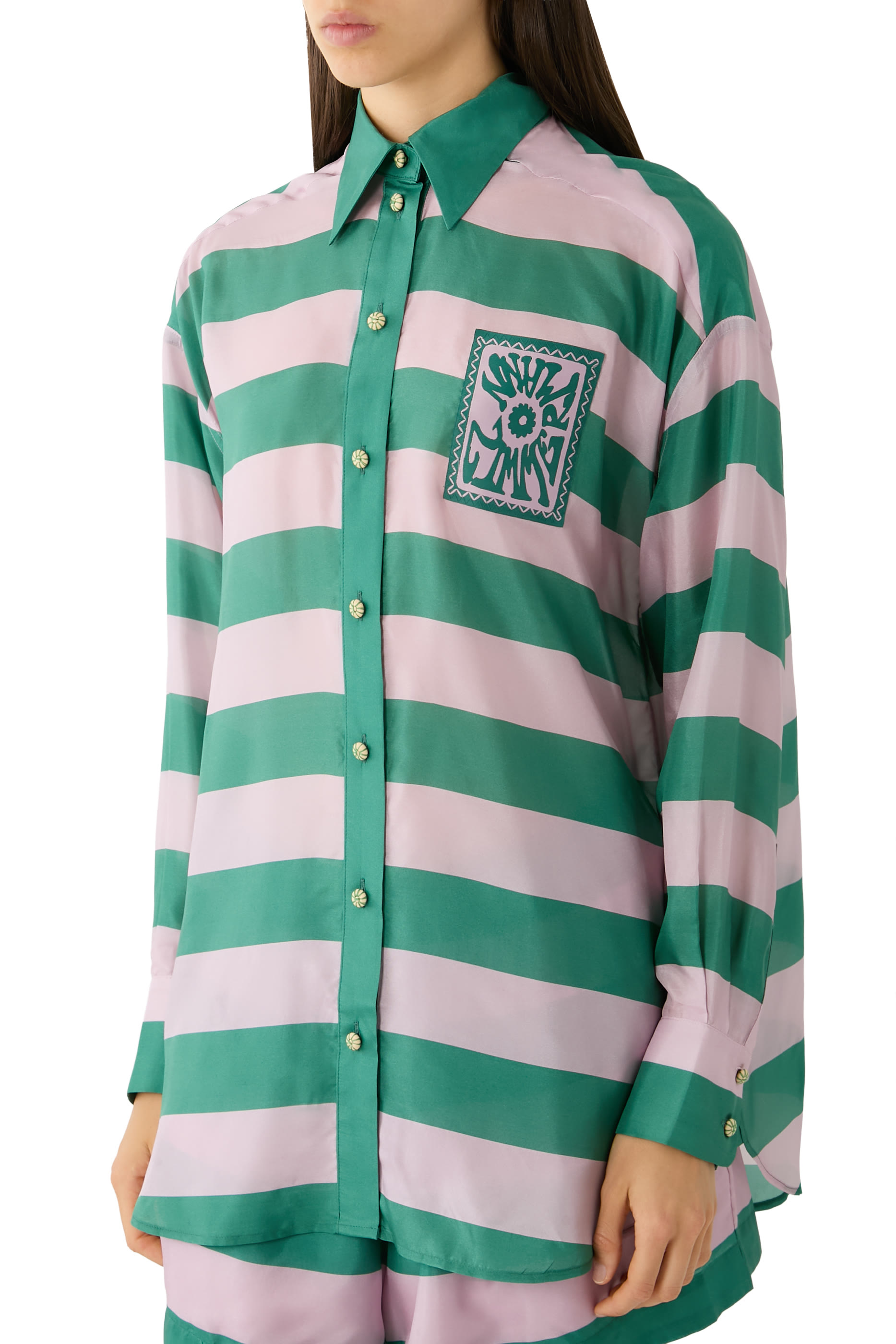  Indra Stripe Relaxed Shirt