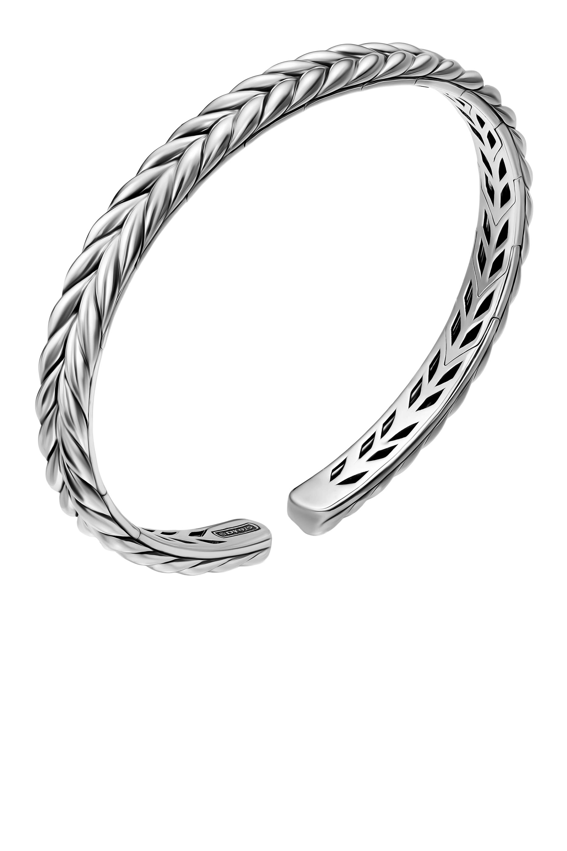 Chevron Flex Bracelet, Sterling Silver