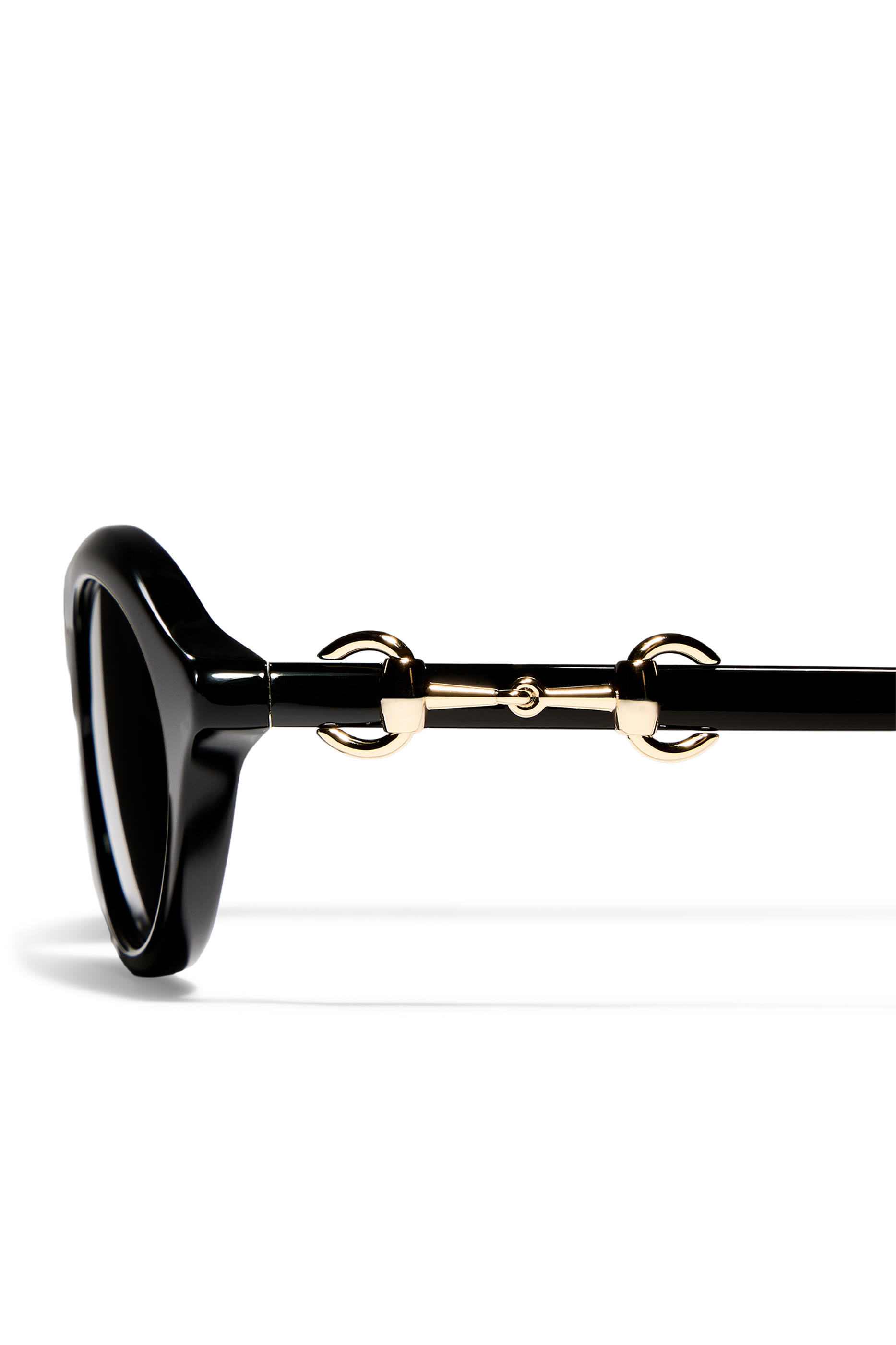 Oval-Frame Sunglasses