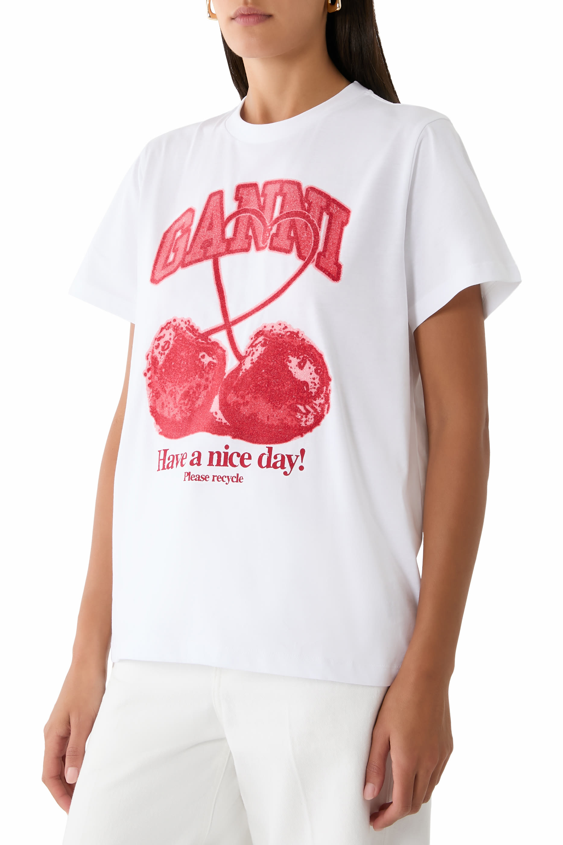 Cherry Print T-shirt 