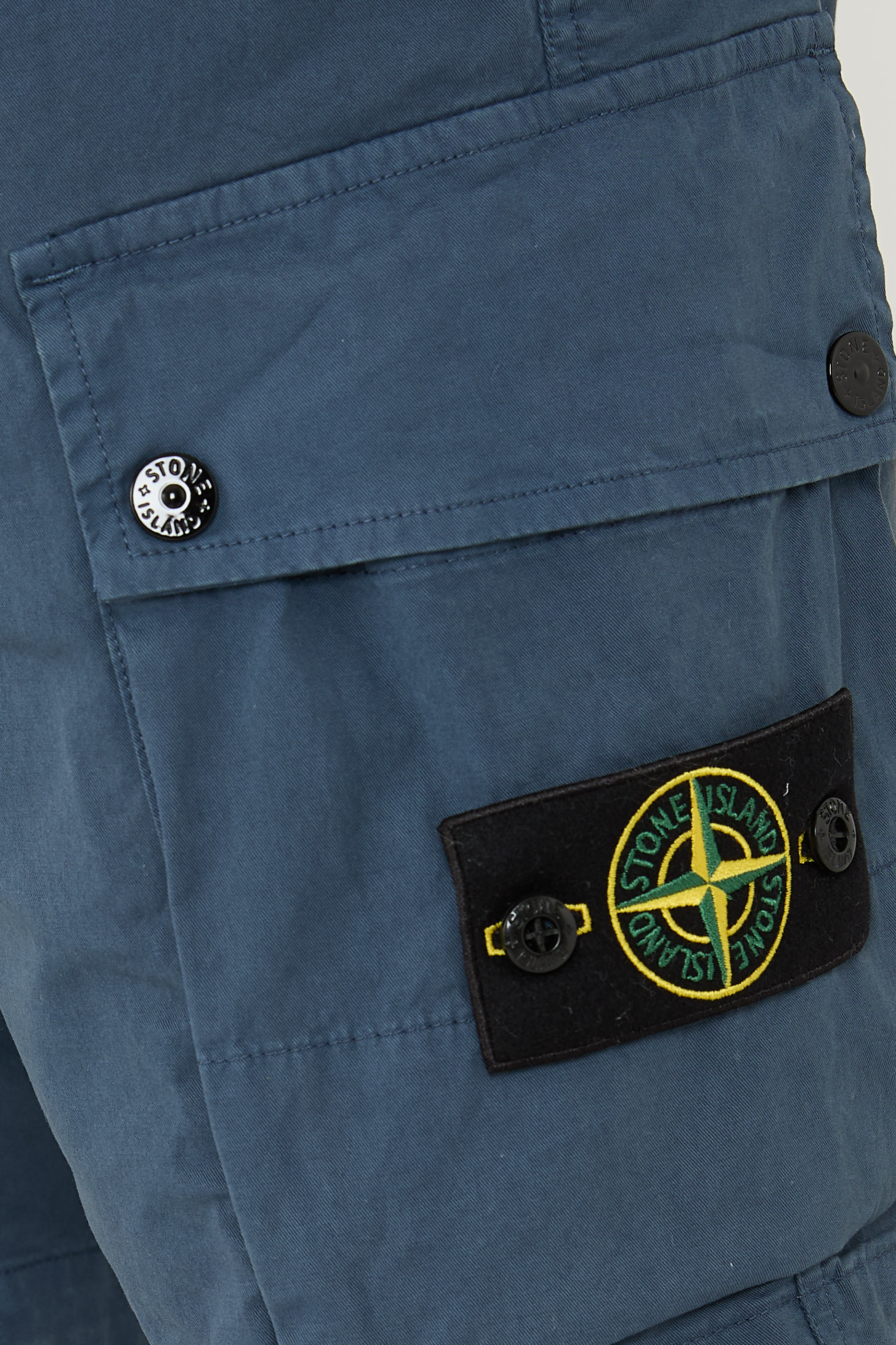 Stretch Organic Cotton Twill Shorts 