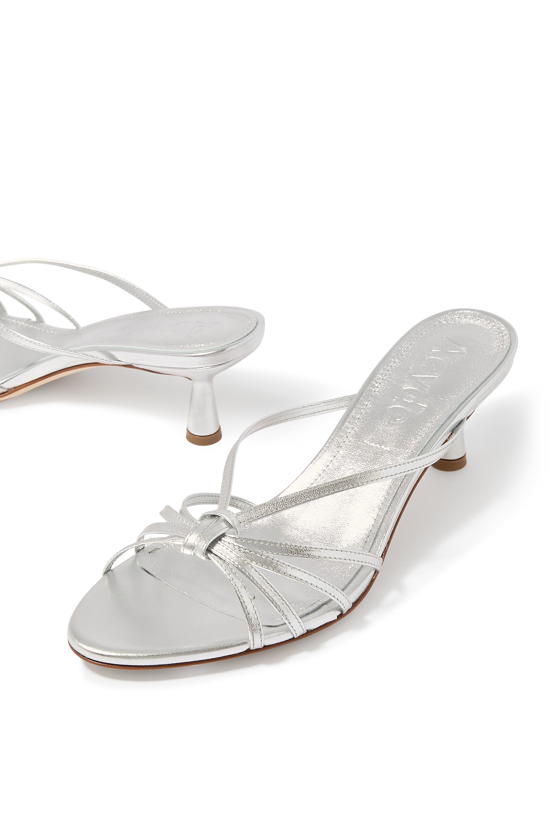 Abby 55 Leather Mules