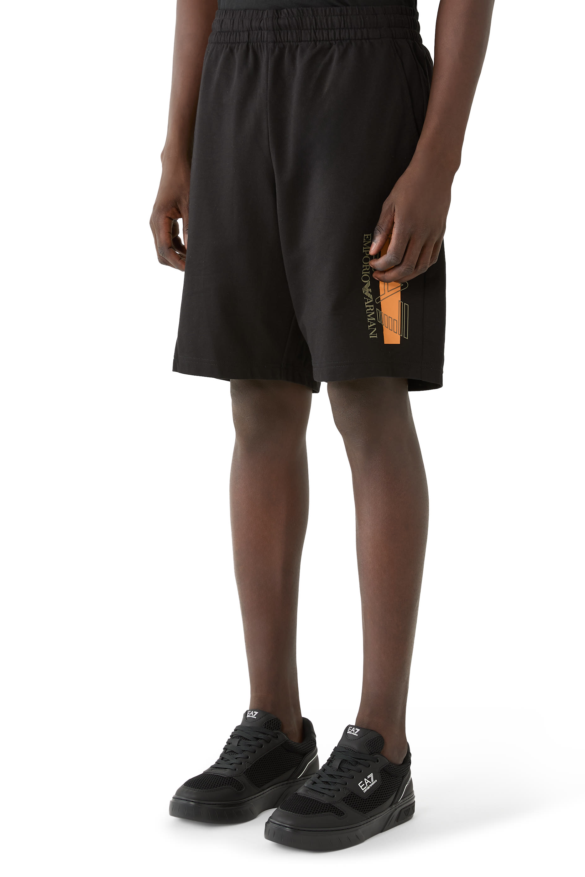  Slim Fit Shorts Visibility in Cotton Jersey