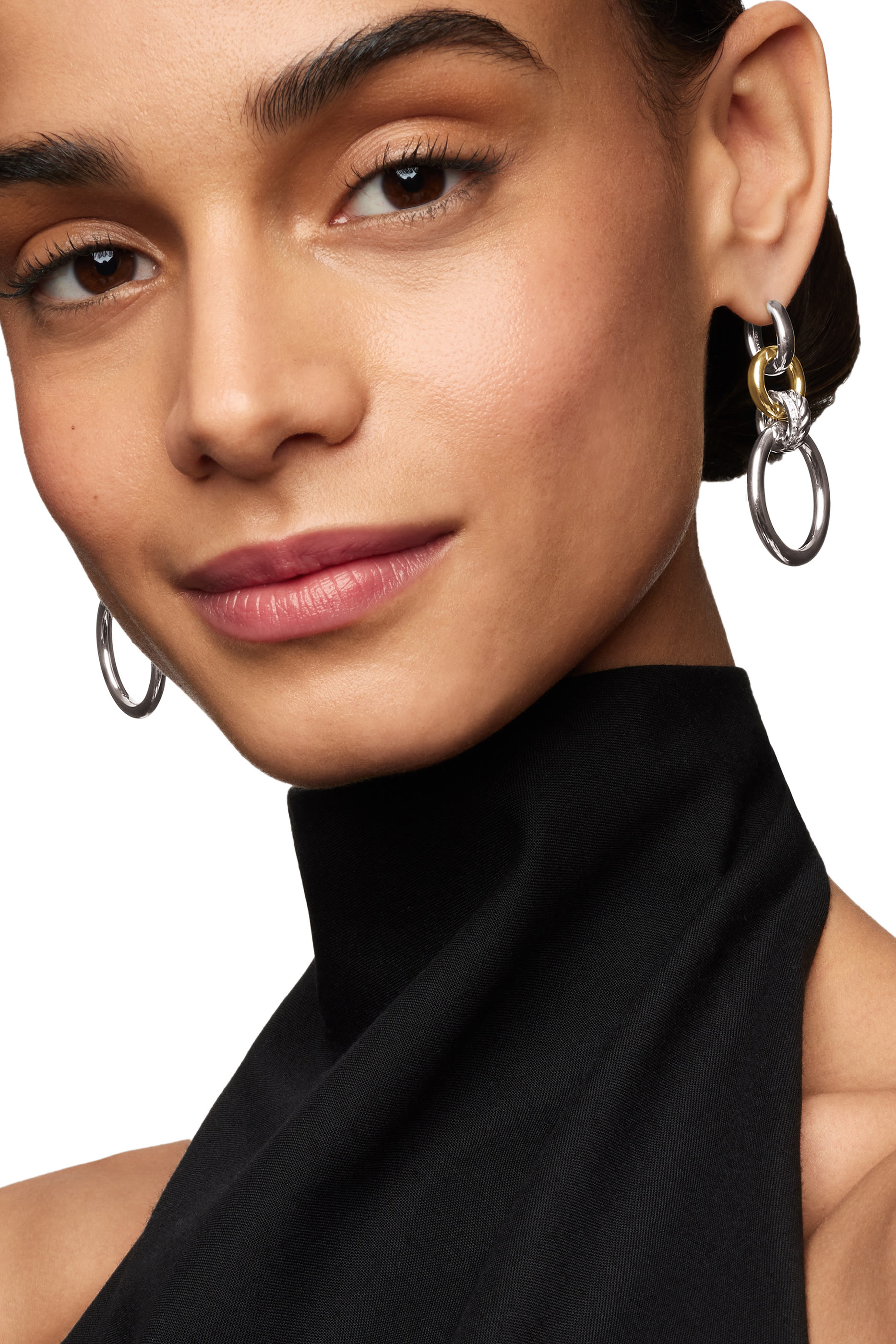 DY Mercer Circular Drop Earrings
