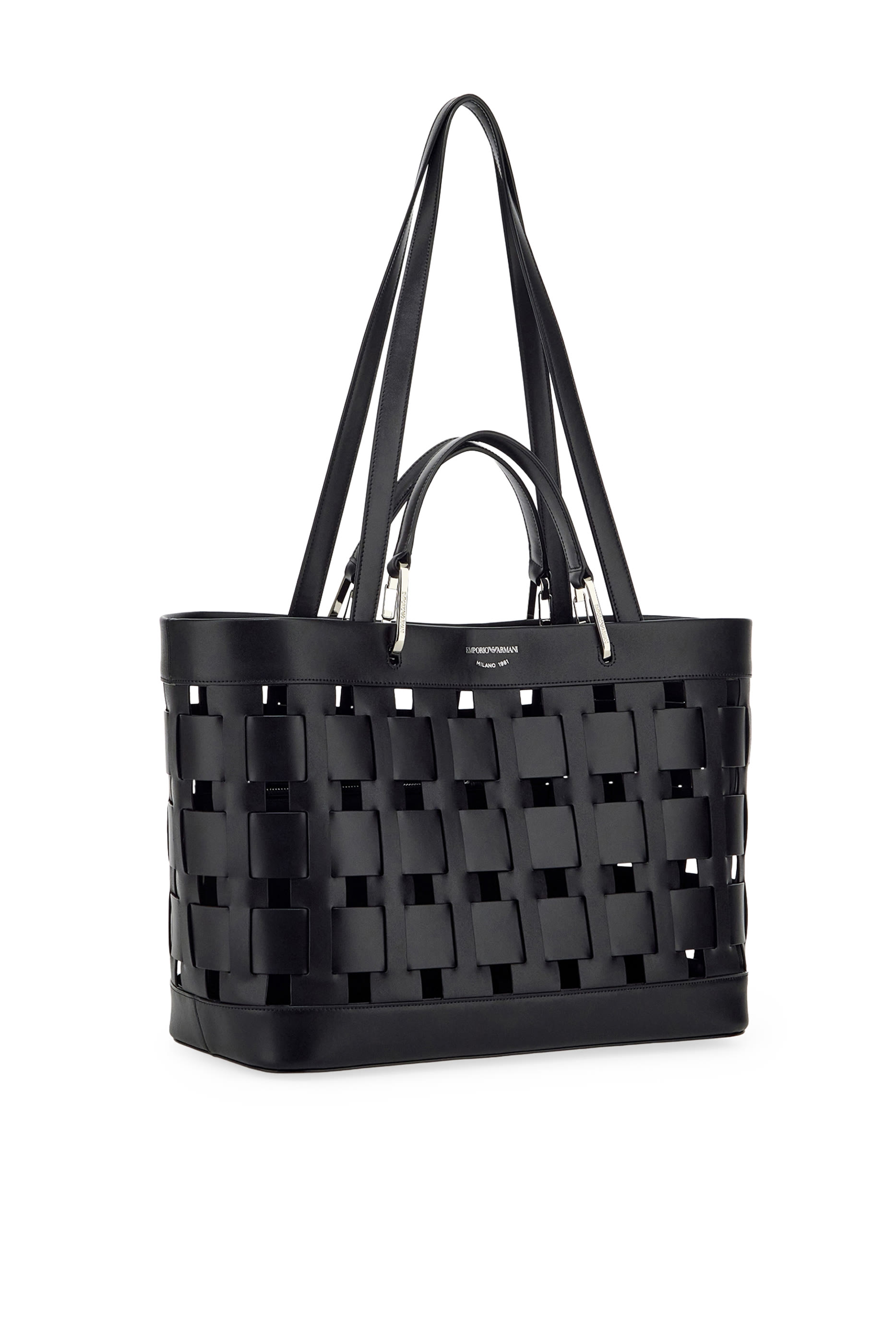 Medium Woven Shopping Bag 