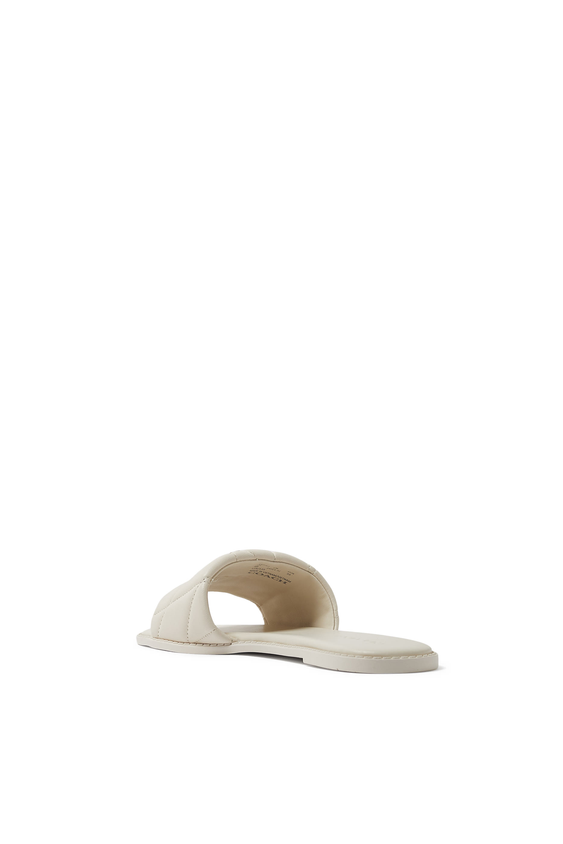 Holly Sandals with Quilting 