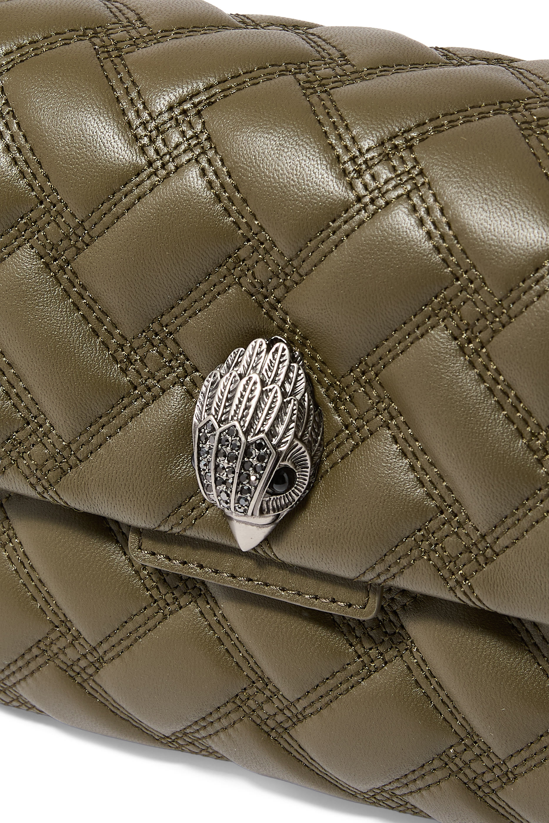 Oxford Leather Quilted Bag