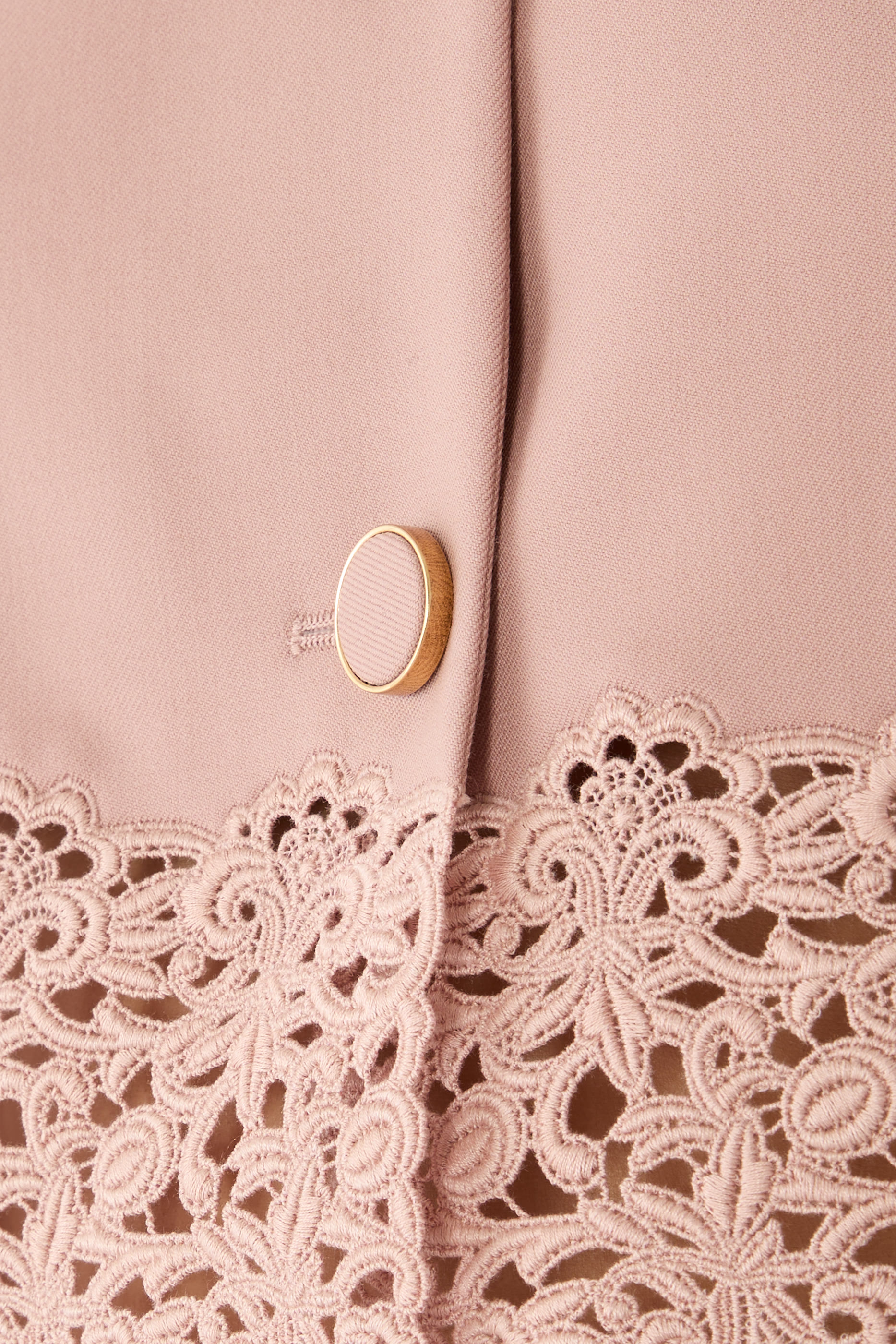 Cropped Gabardine Jacket