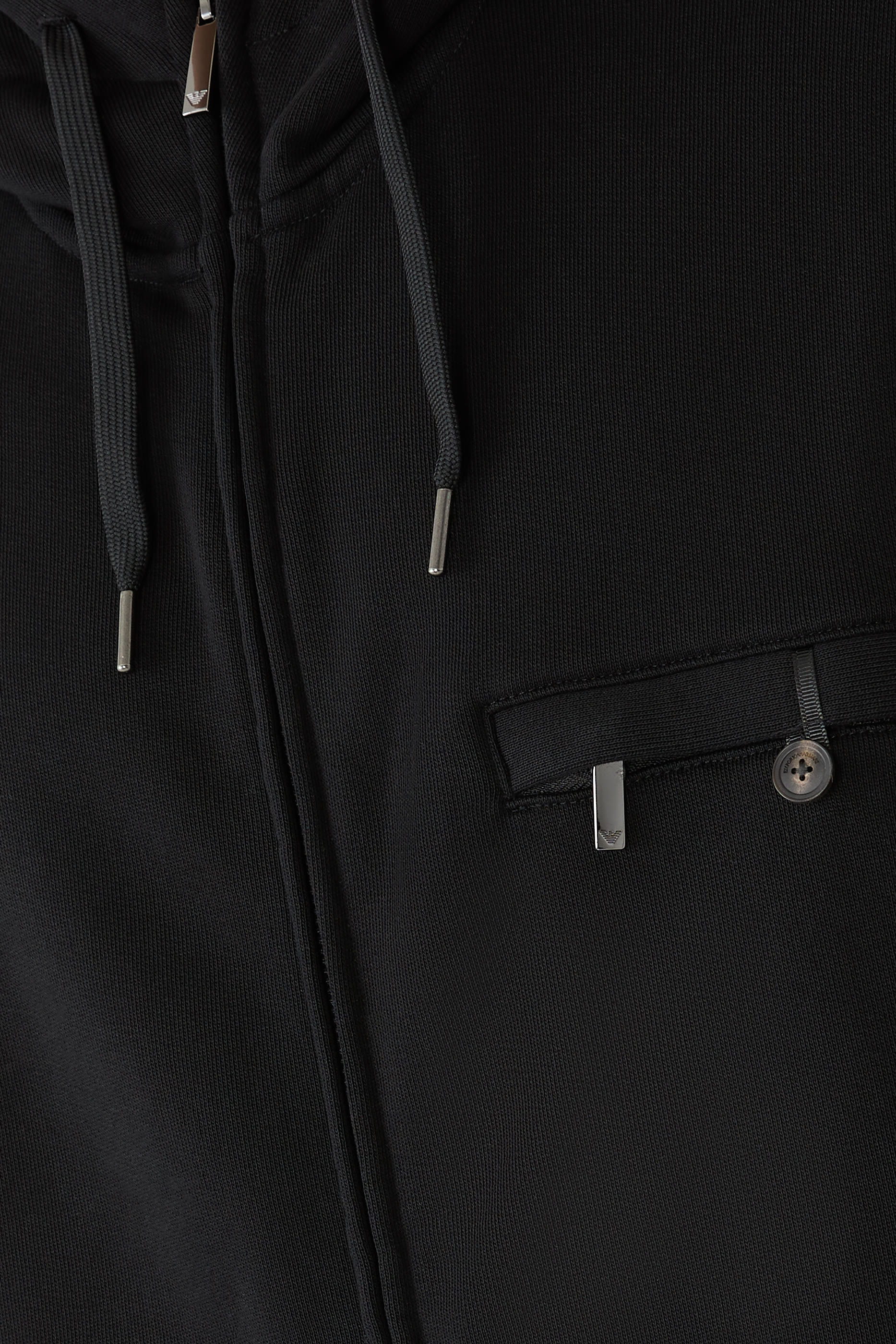 EA Text Back Detail Hooded Sweatshirt