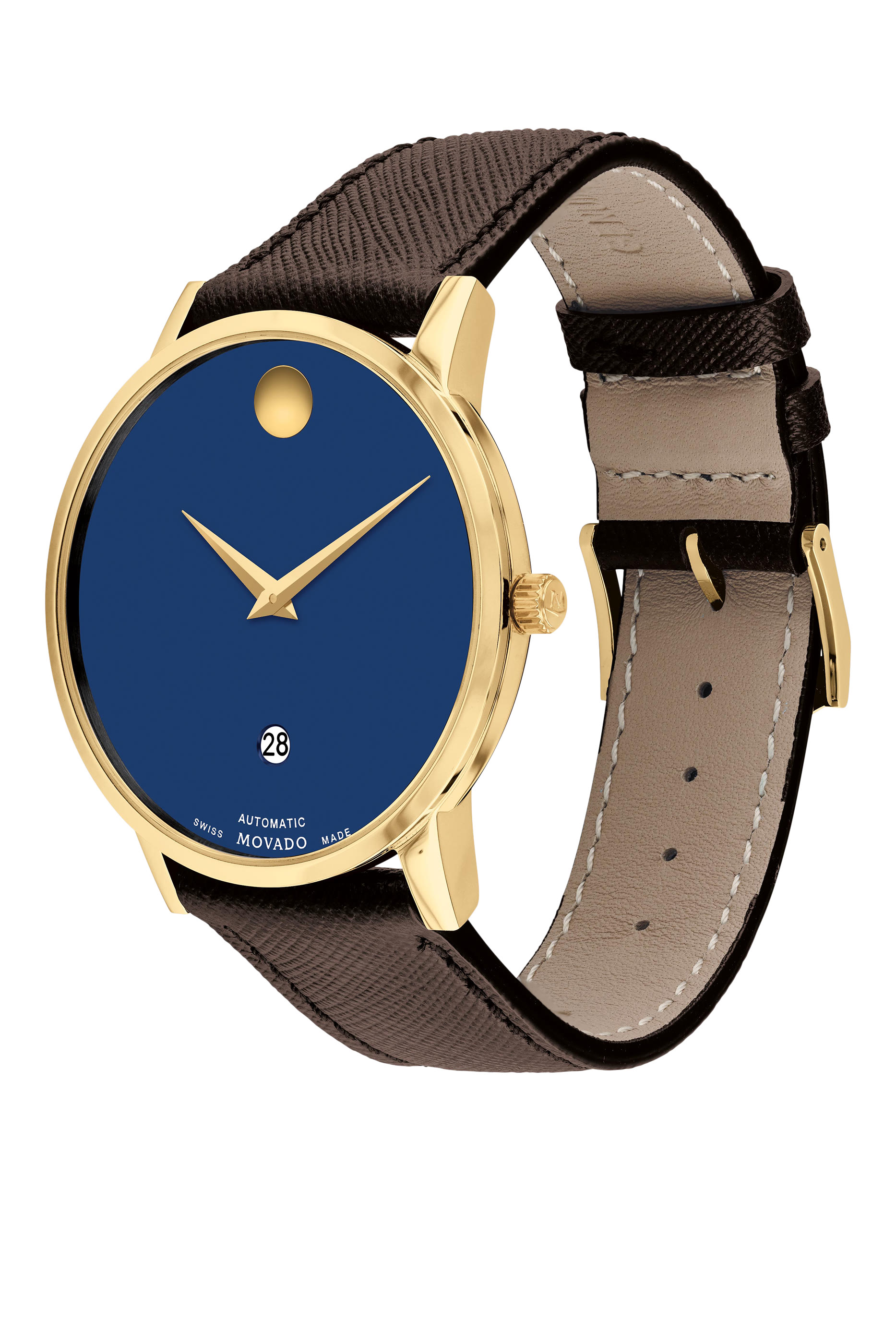Museum Classic Automatic Blue Dial Watch, 40mm