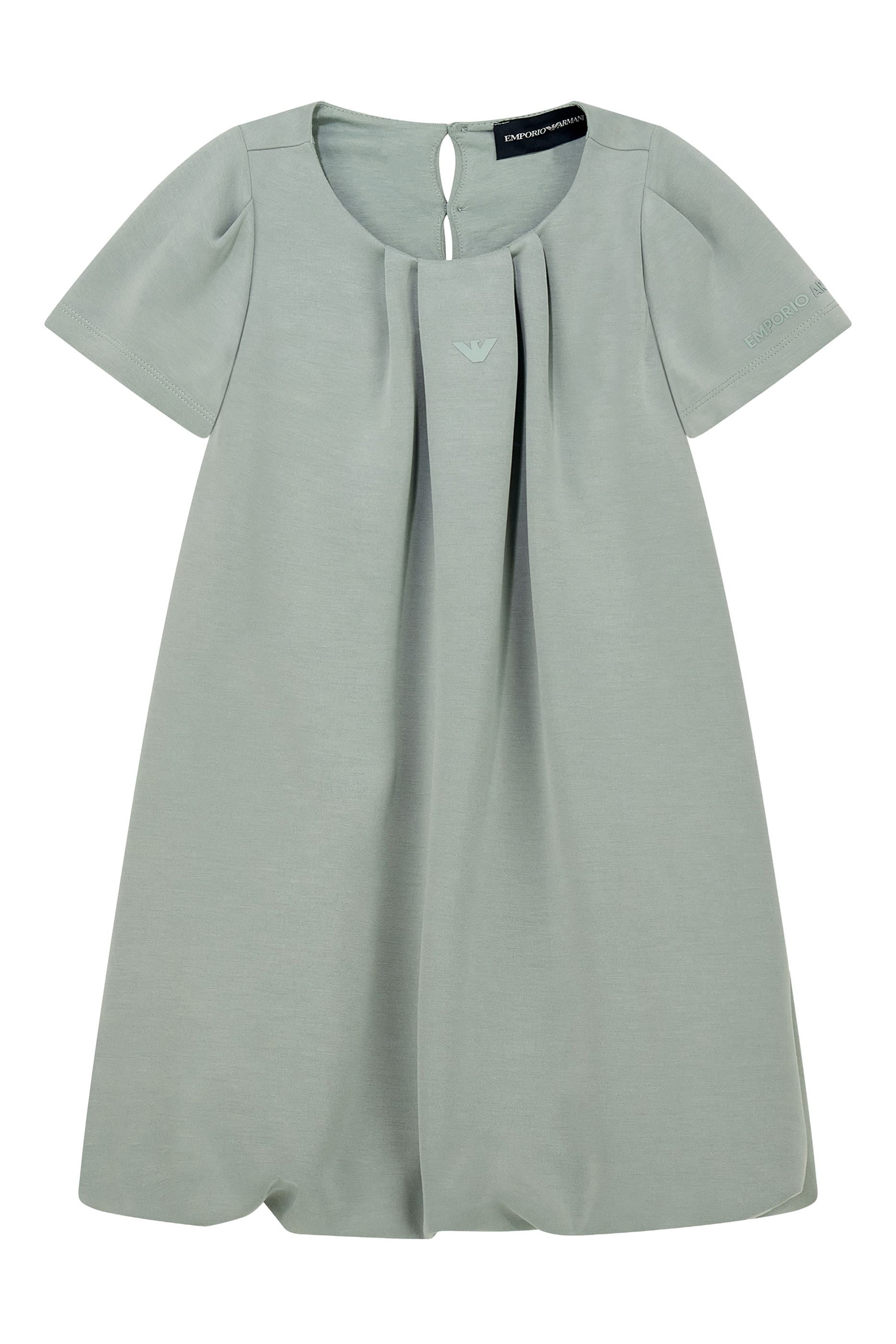 Kids Pleated Front-Detail Dress