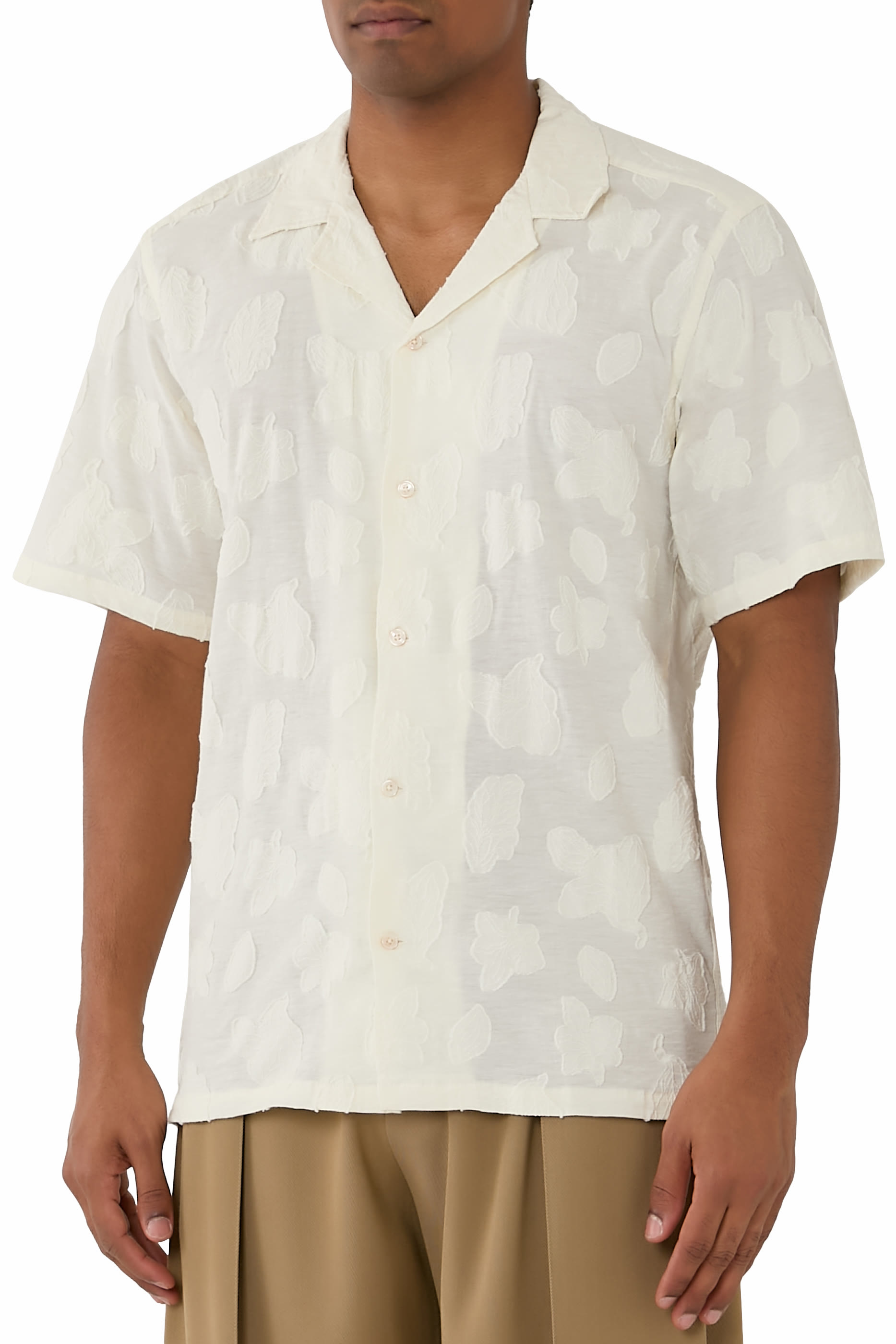 Peer Jacquard Regular Fit Shirt