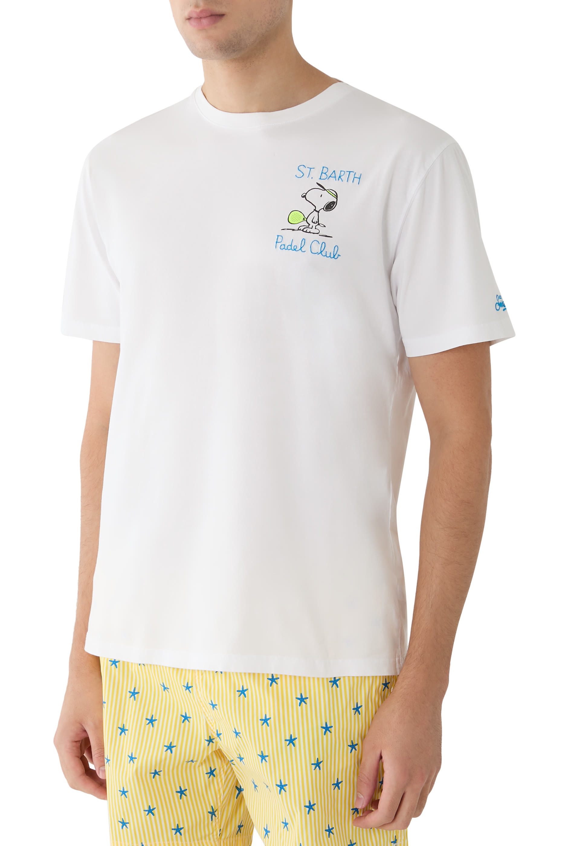 Snoopy Padel Club Embroidery T-Shirt