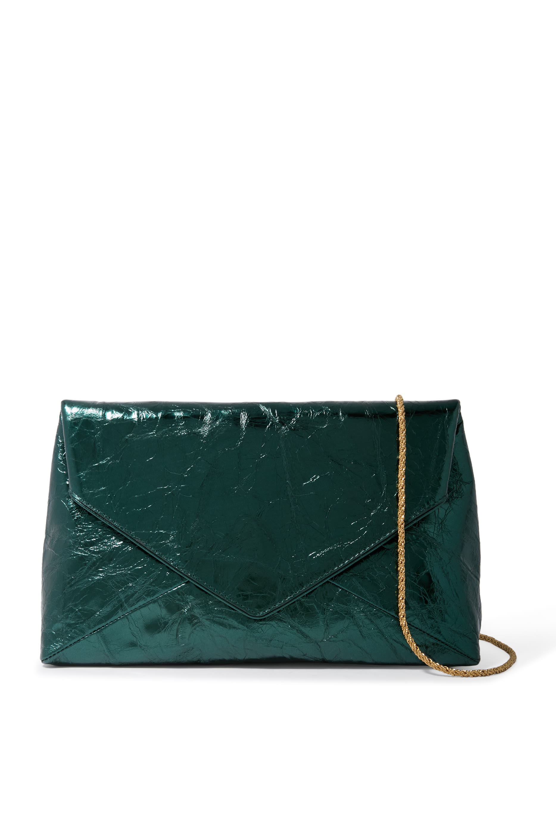 Small Leather Envelope Bag 