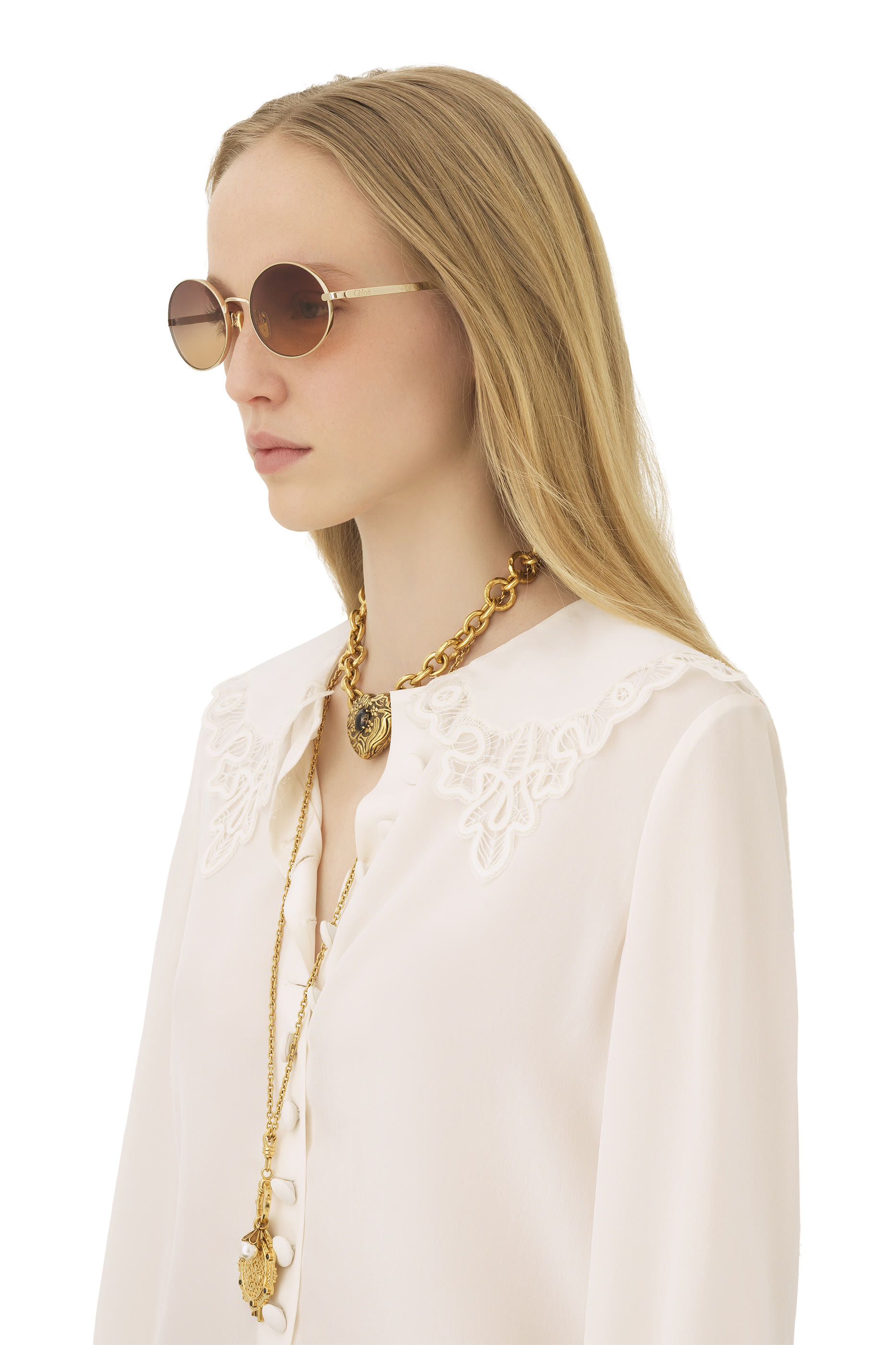 Aly Oval Sunglasses