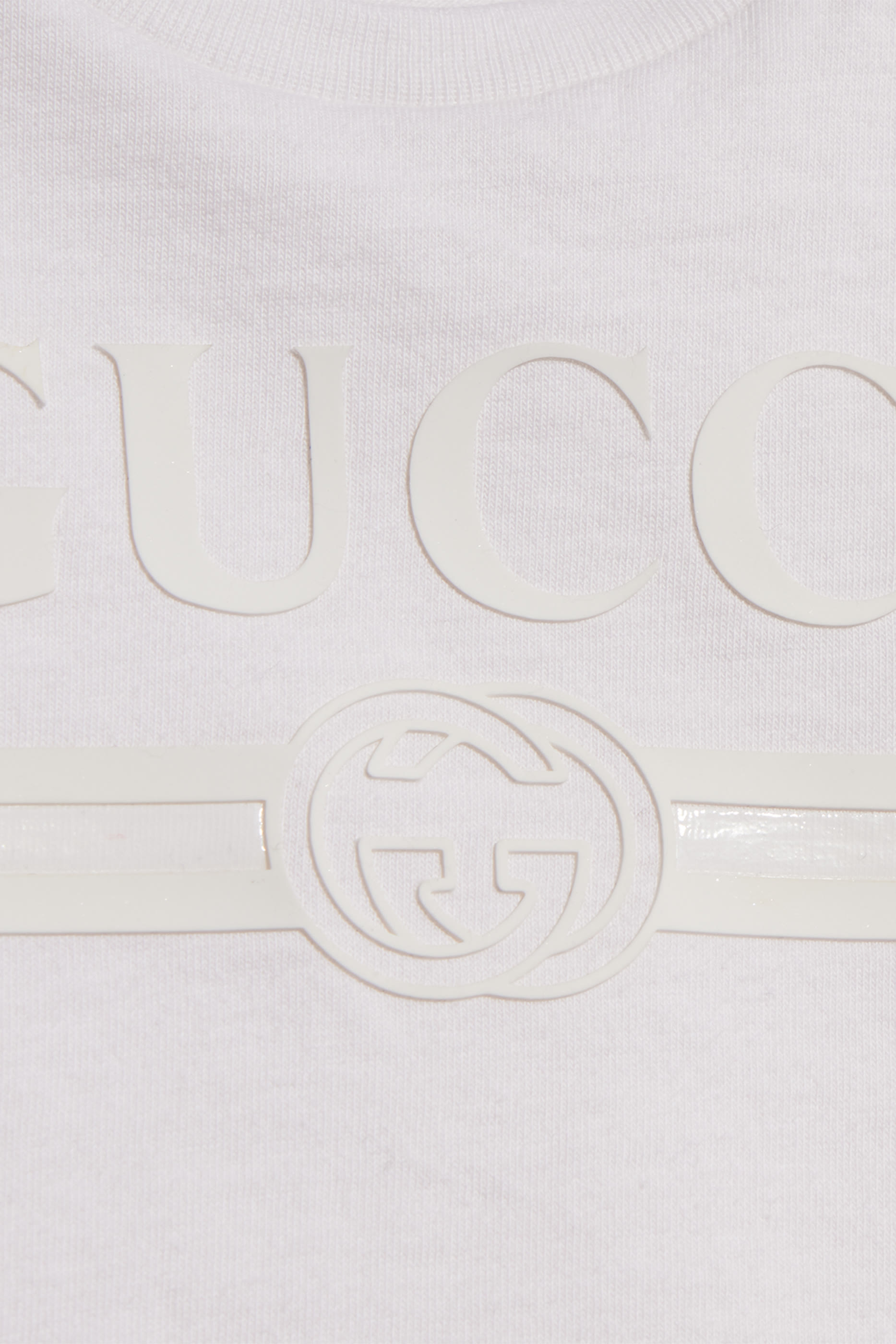 Kids Logo Cotton T-Shirt 