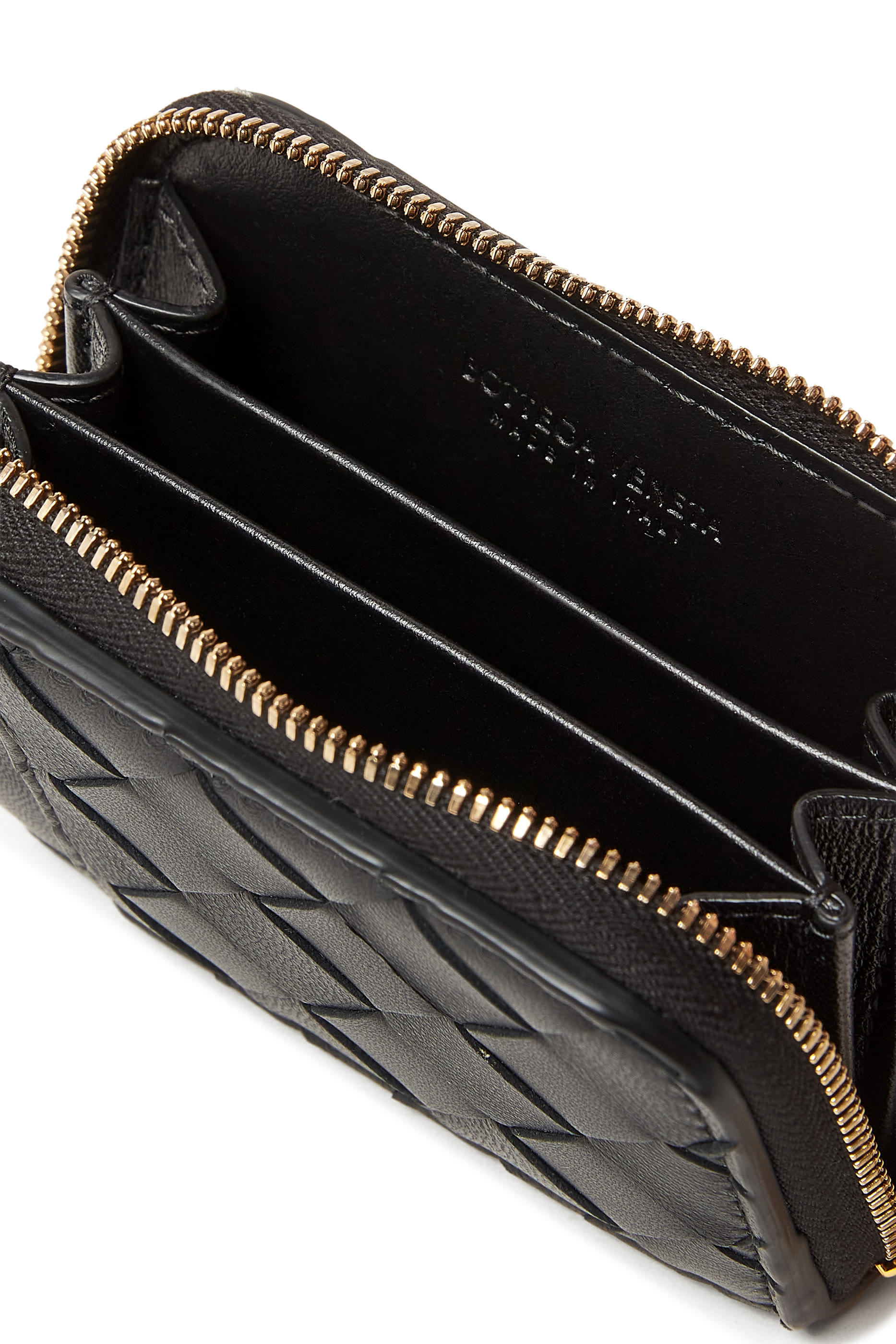 Intrecciato Zipped Coin Purse