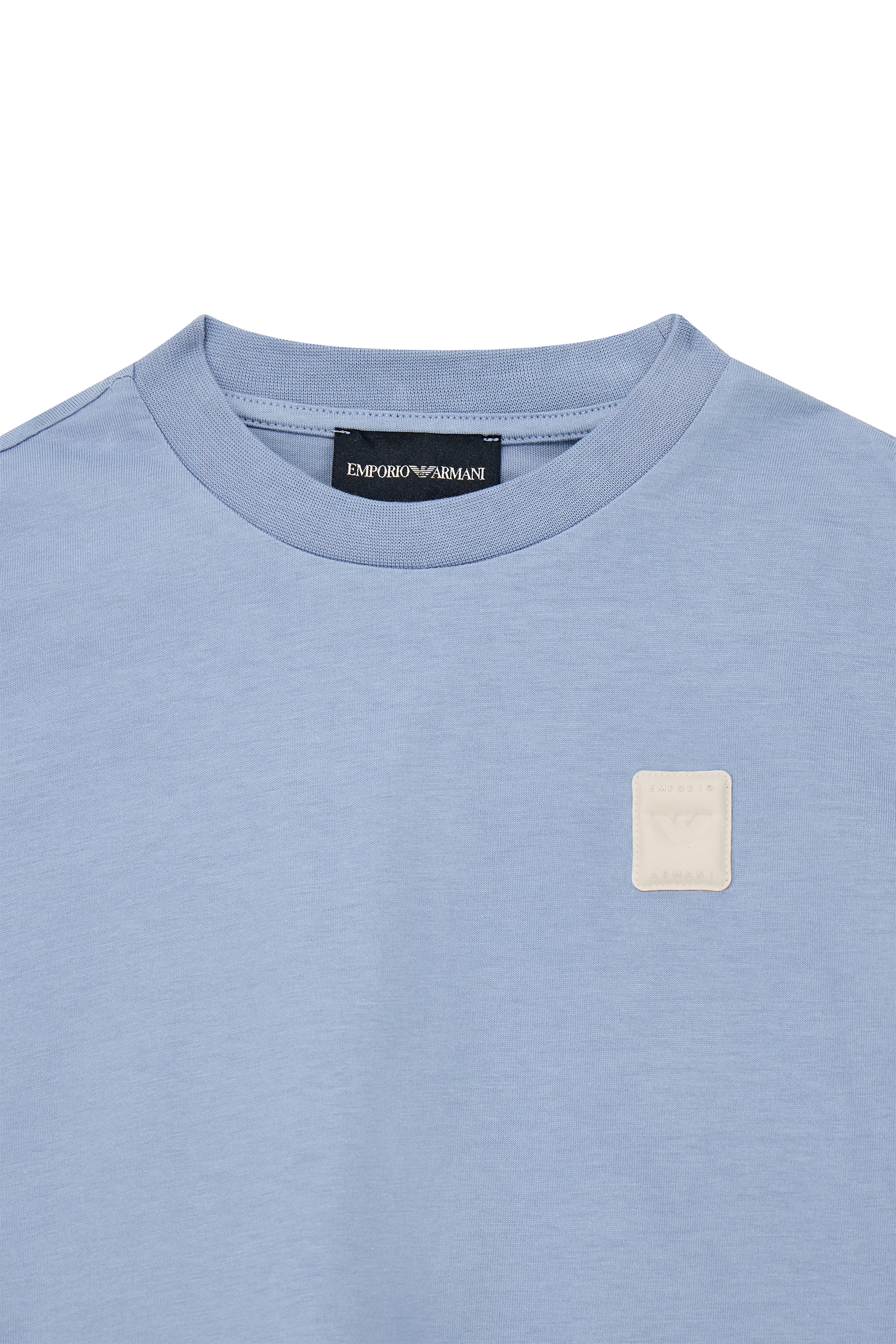 Kids EA Logo Panelled T-Shirt