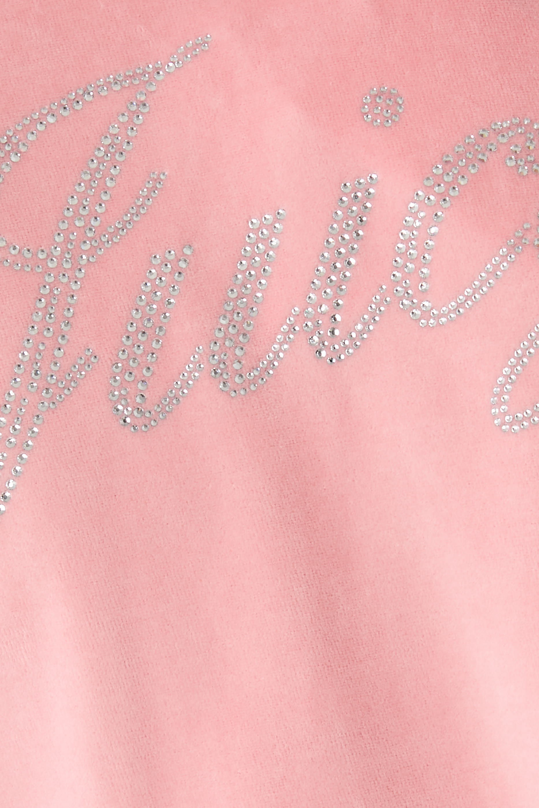 Juicy Script Velour Zip Hoodie