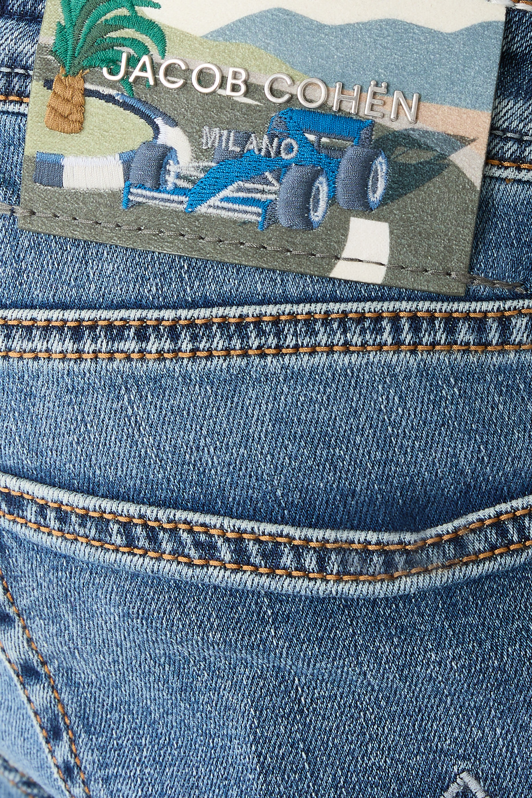  Bard Fast Regular-Slim 5 Pocket Jeans
