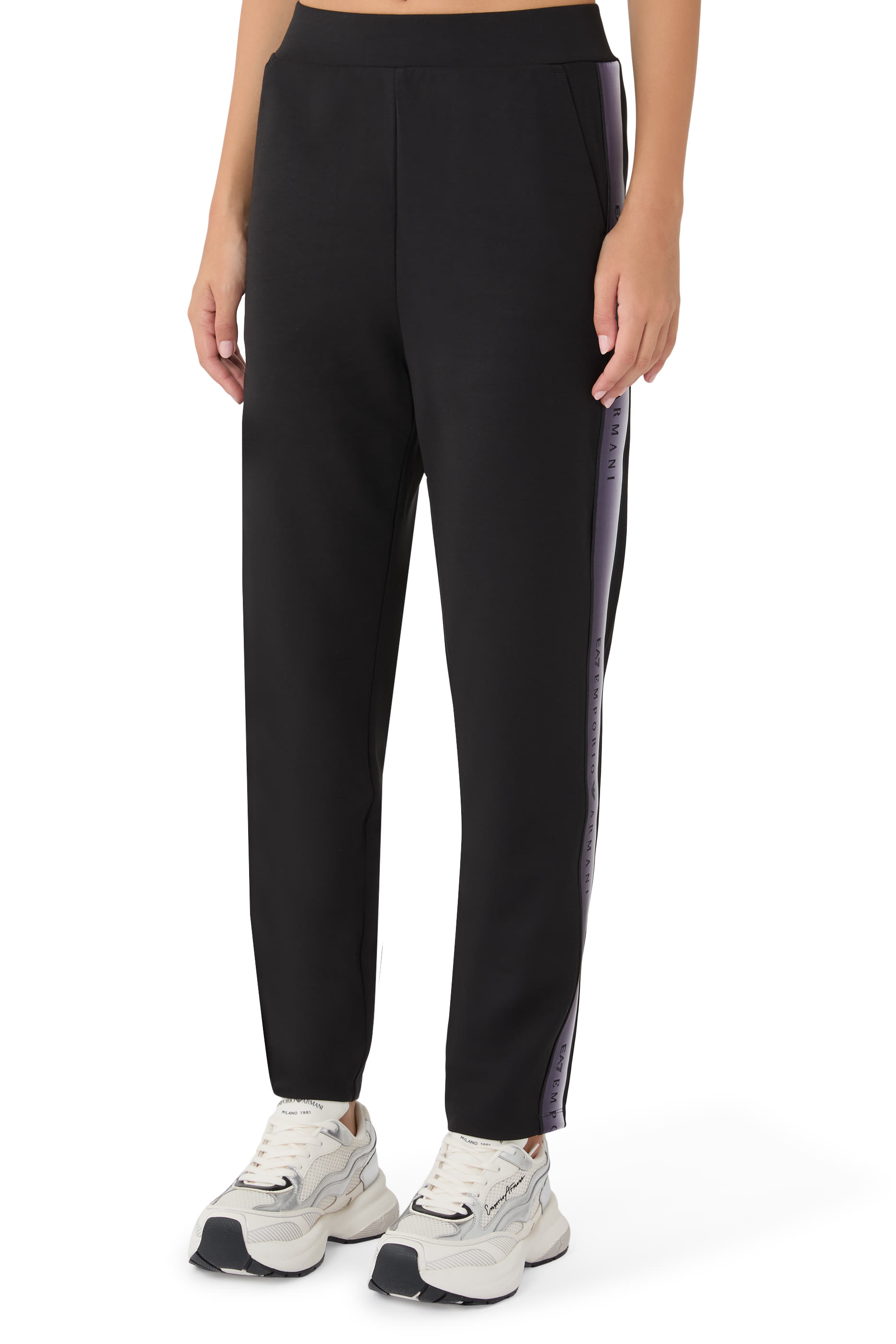 EA7 Logo Tape Tracksuit Set