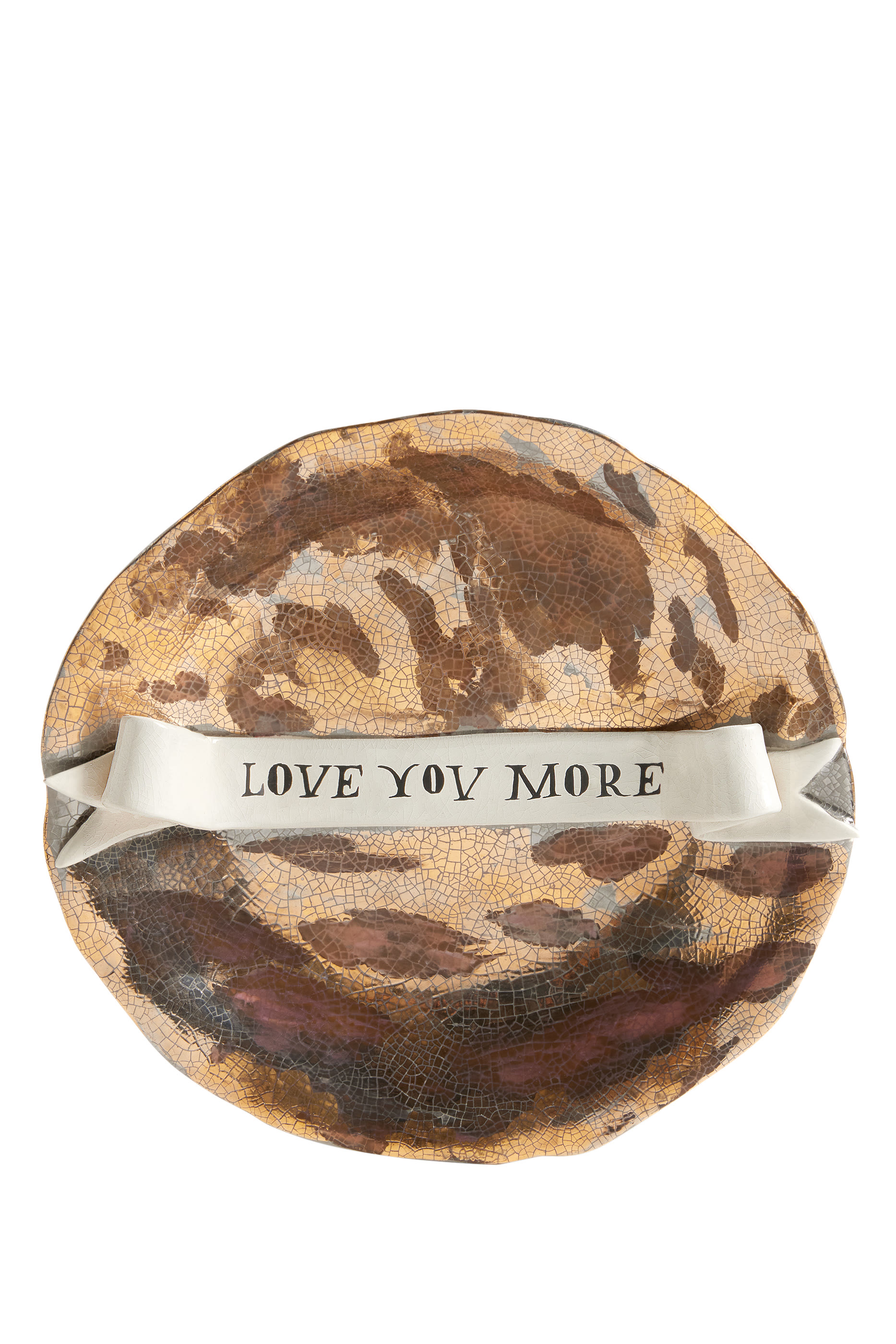 Ruan Hoffmann Love You More Ribbon Plate