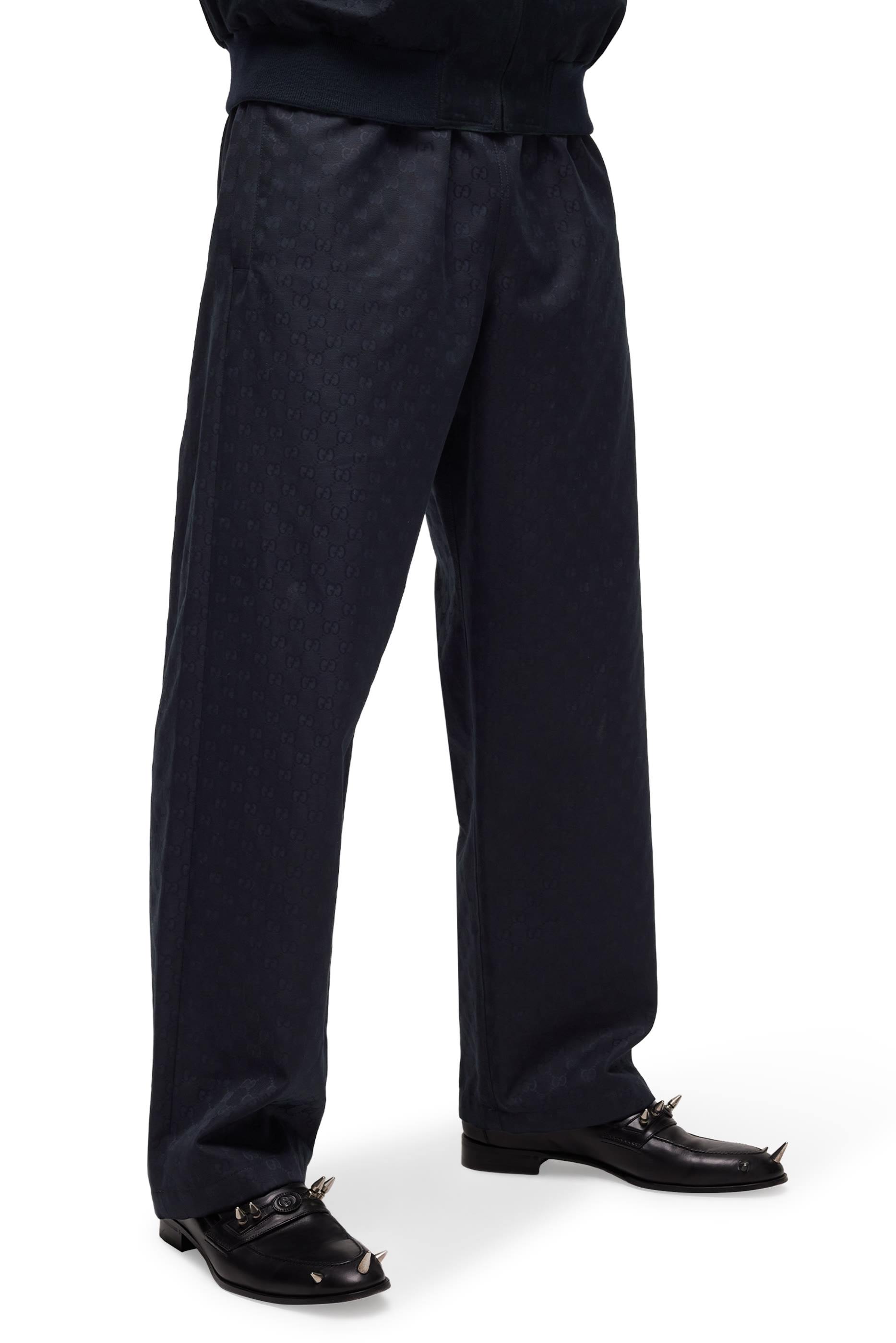 GG Elastic Waistband Pants
