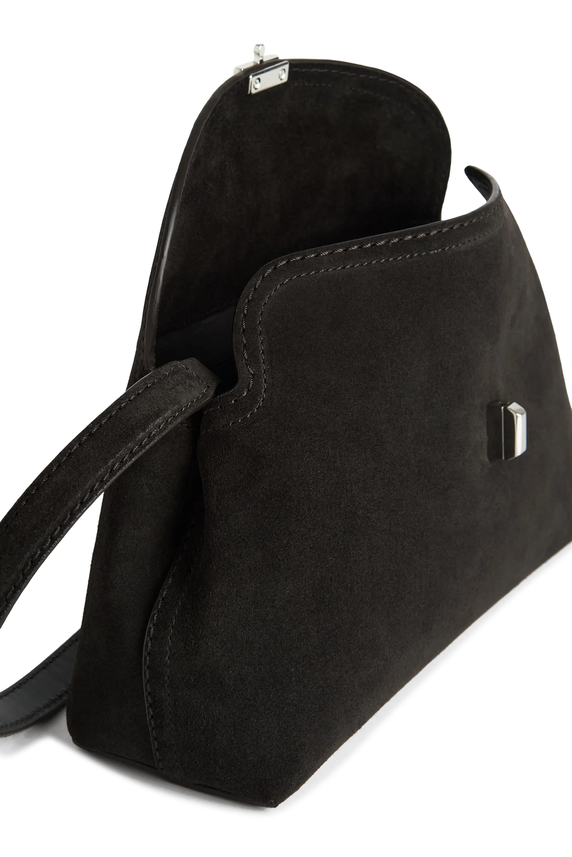 T-Lock Suede Clutch 