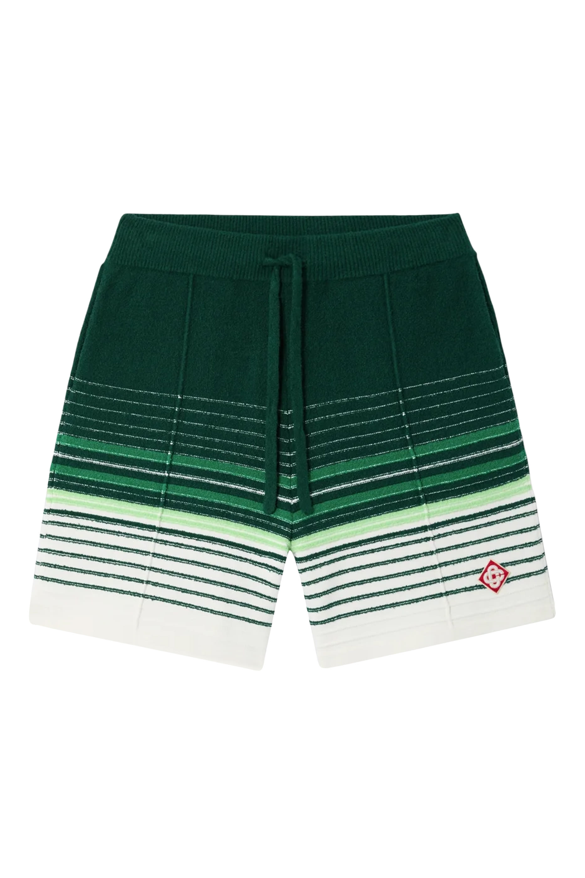 Boucl&eacute; Stripe Shorts