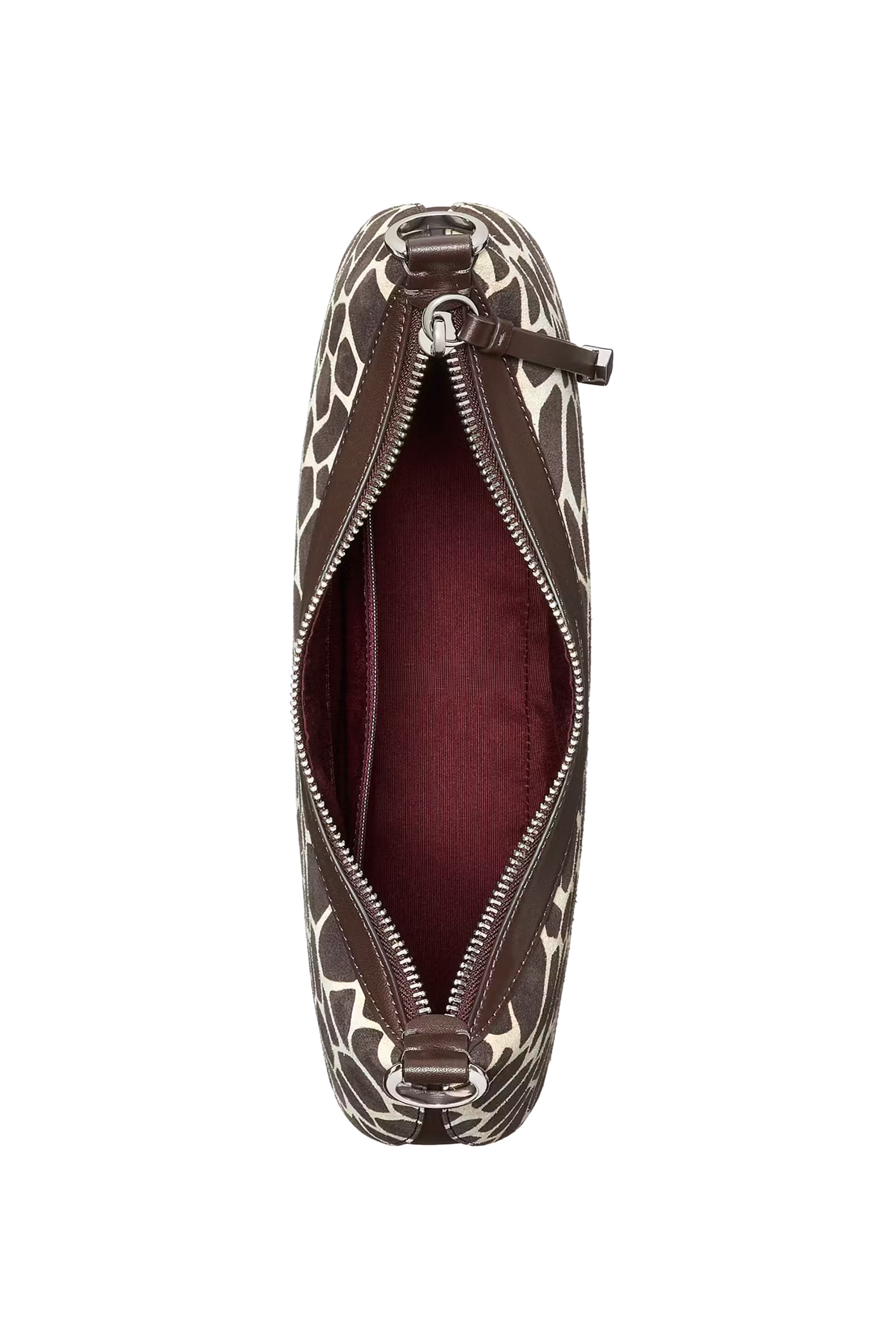 Liv Giraffe Suede Shoulder Bag