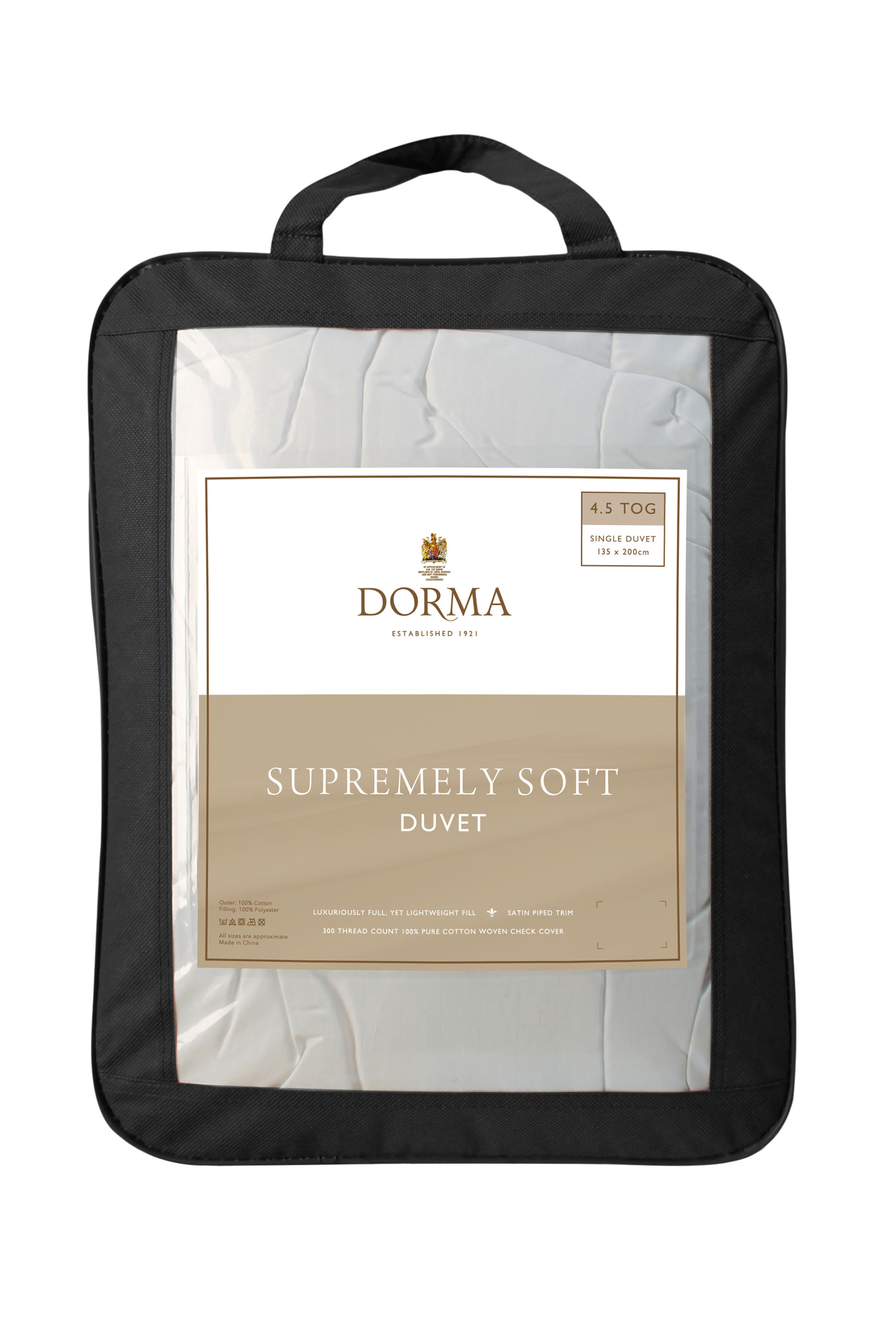 Supremely Soft Dream 4.5 Tog Duvet