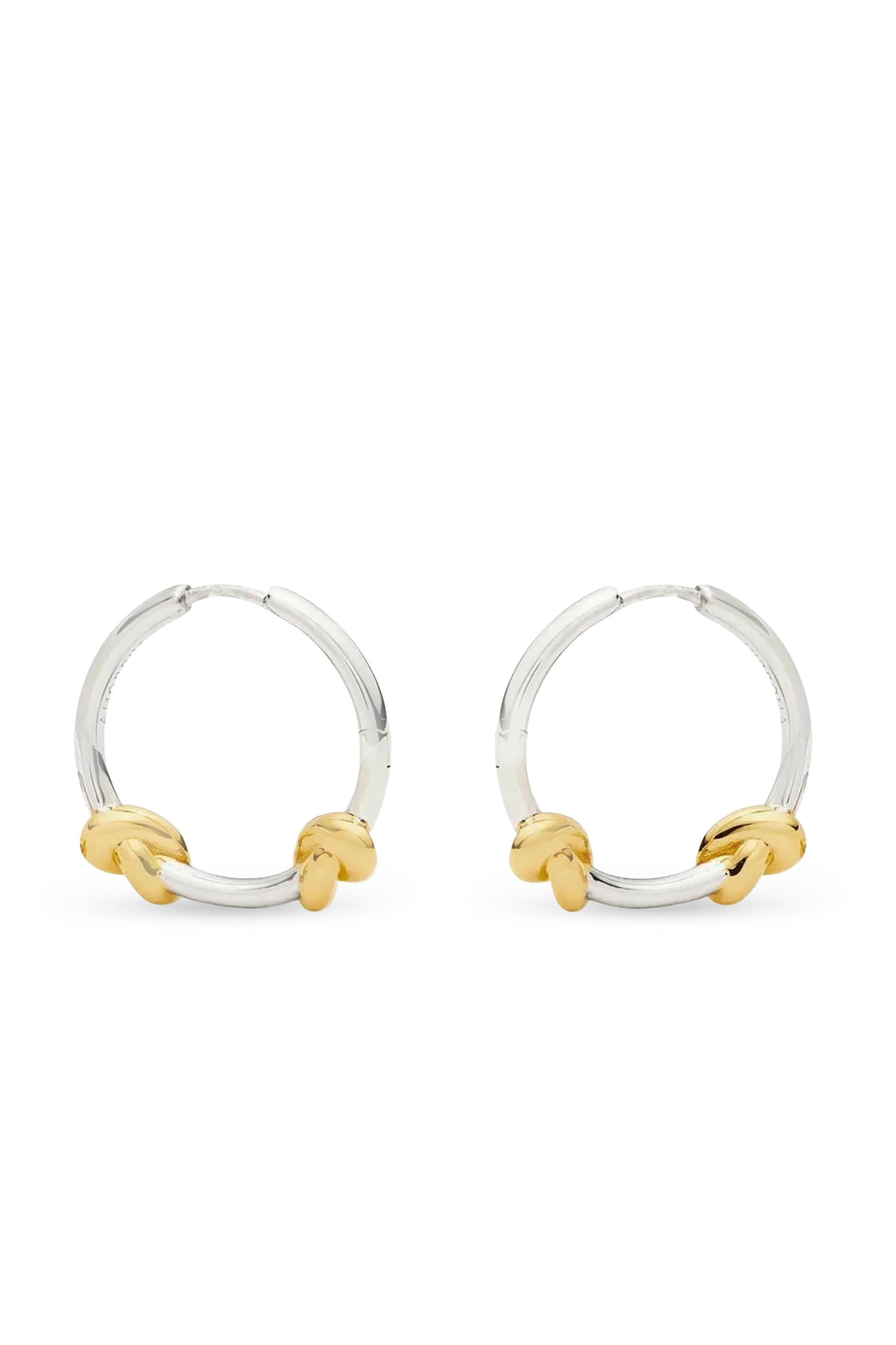 Lucy Williams Knot Small Hoop Earrings