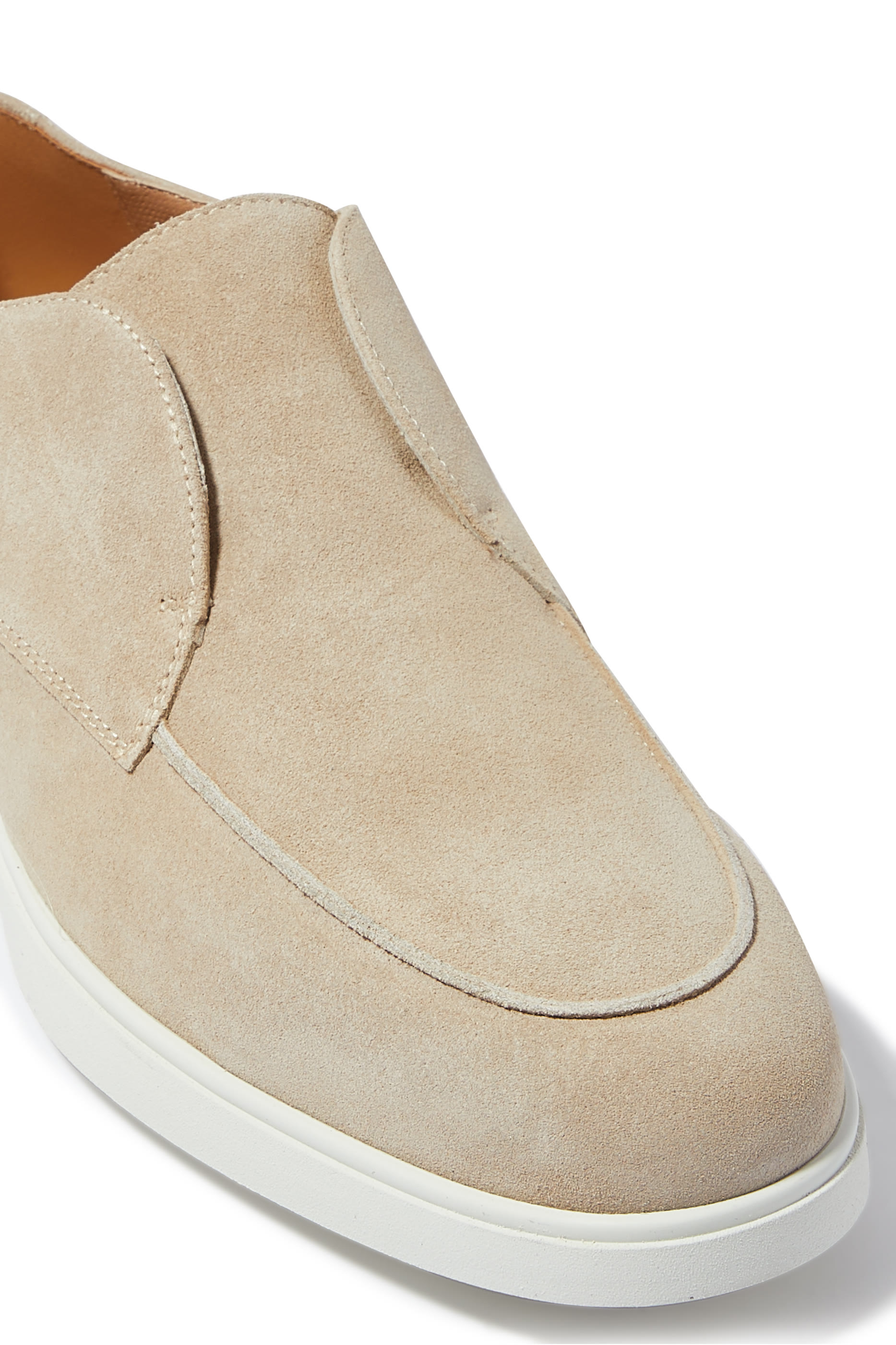 H01 Velour Abisso Slip-On Loafers