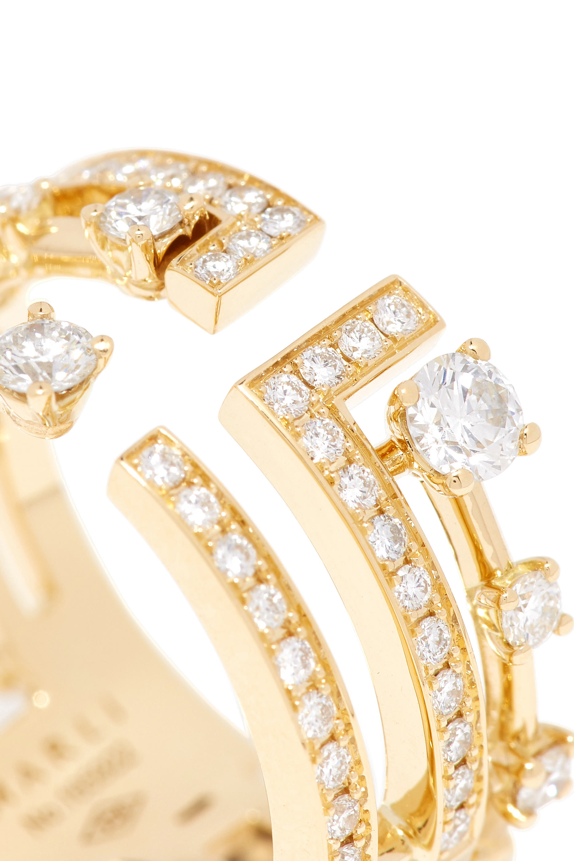 Avenues Diamond Ring, 18k Yellow Gold  Diamonds