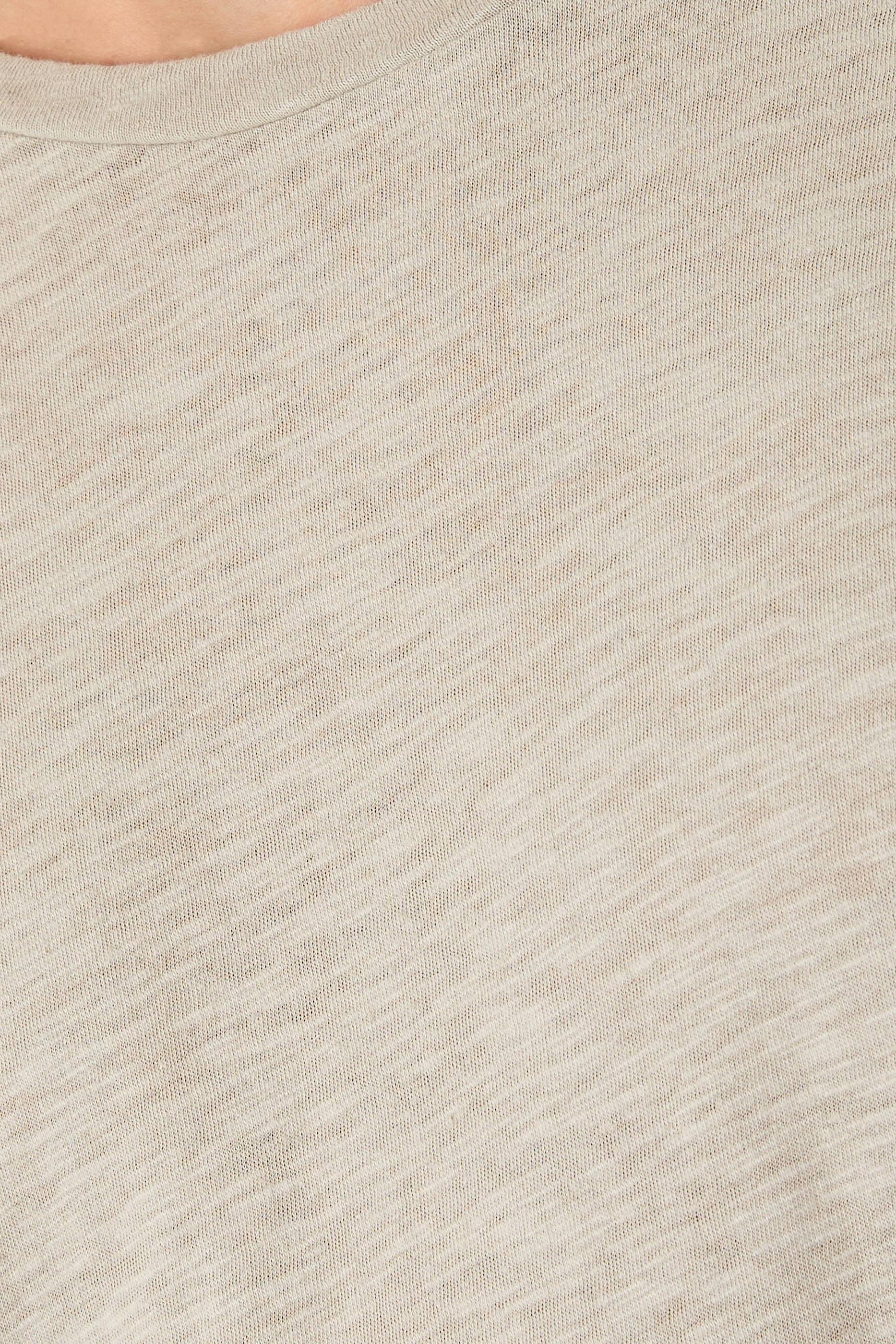 Cotton Linen T‑Shirt