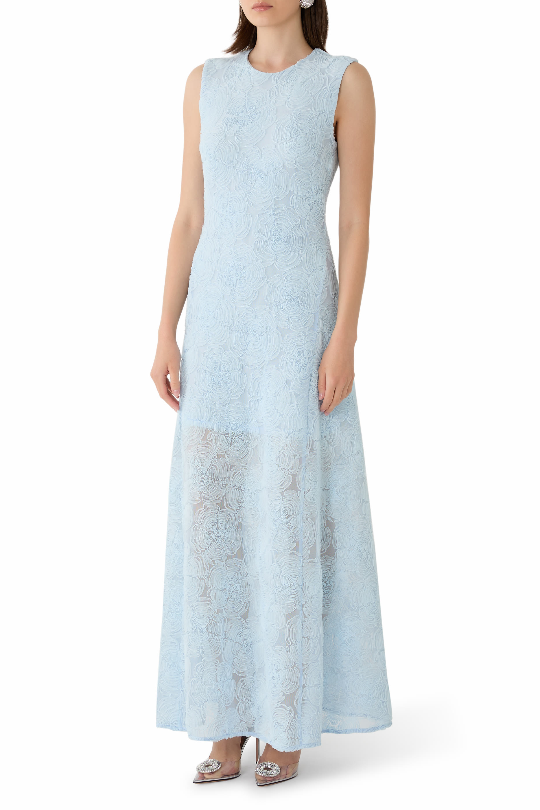Mesh Maxi Dress