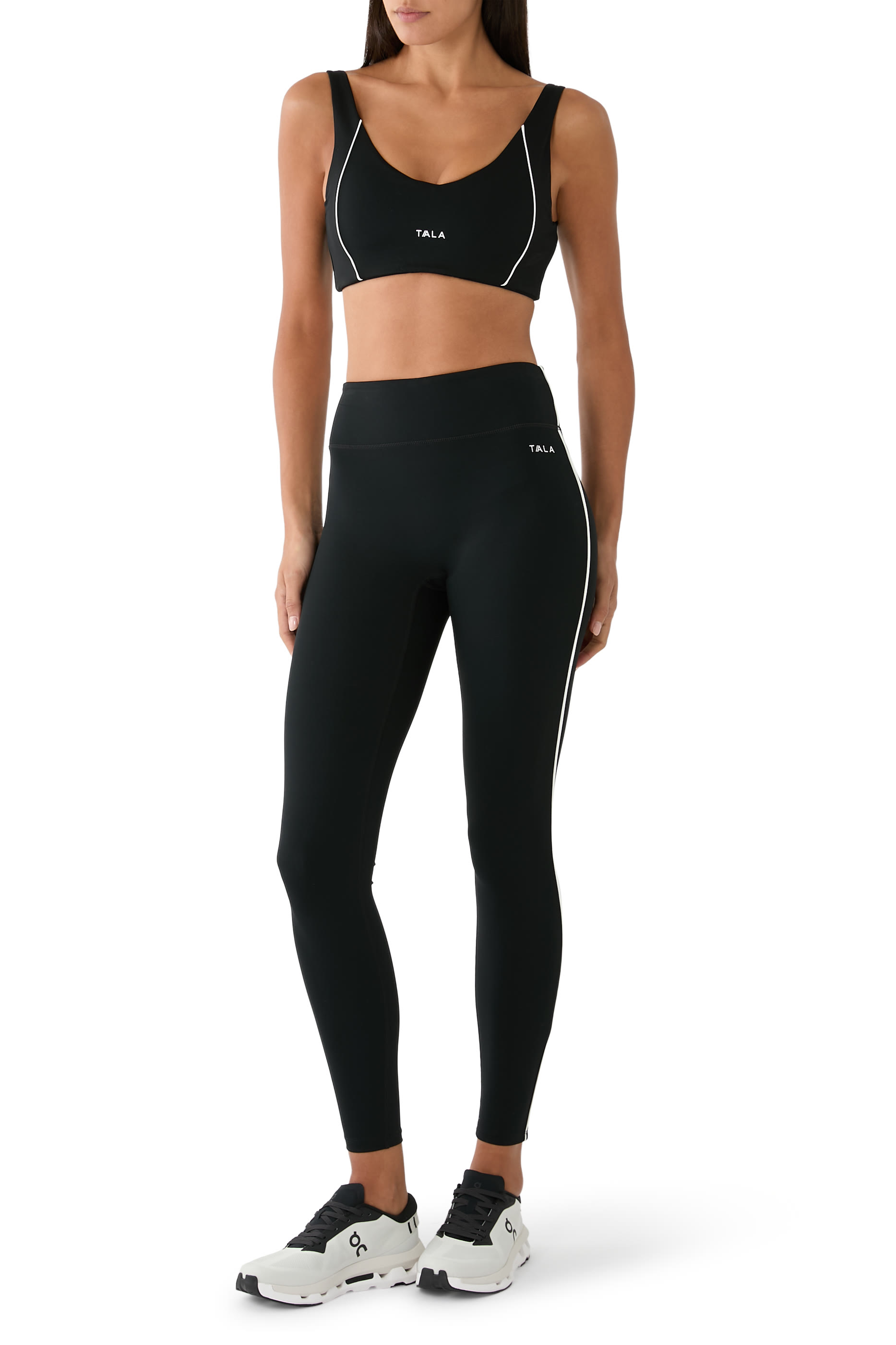 SkinLuxe Contrast Piping Leggings