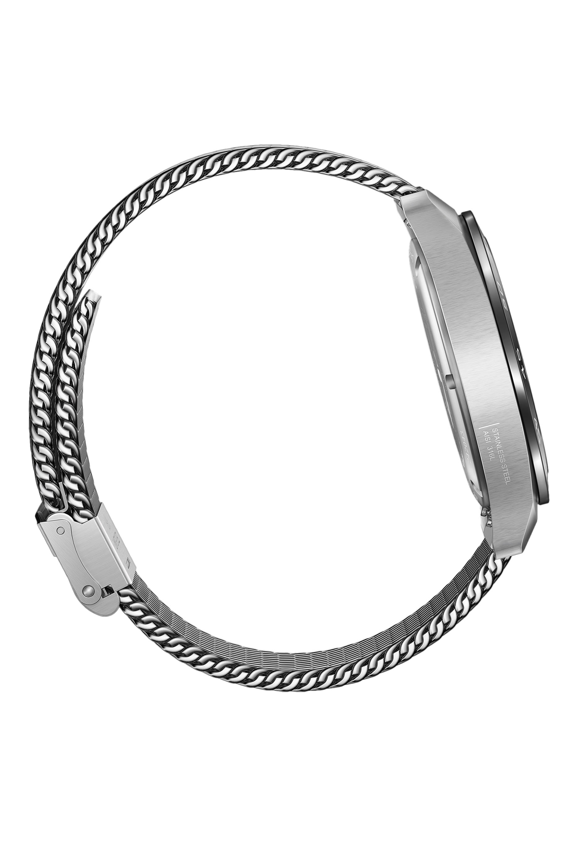 Swiss Army Quartz Watch, Stainless Steel  Mesh, 42mm