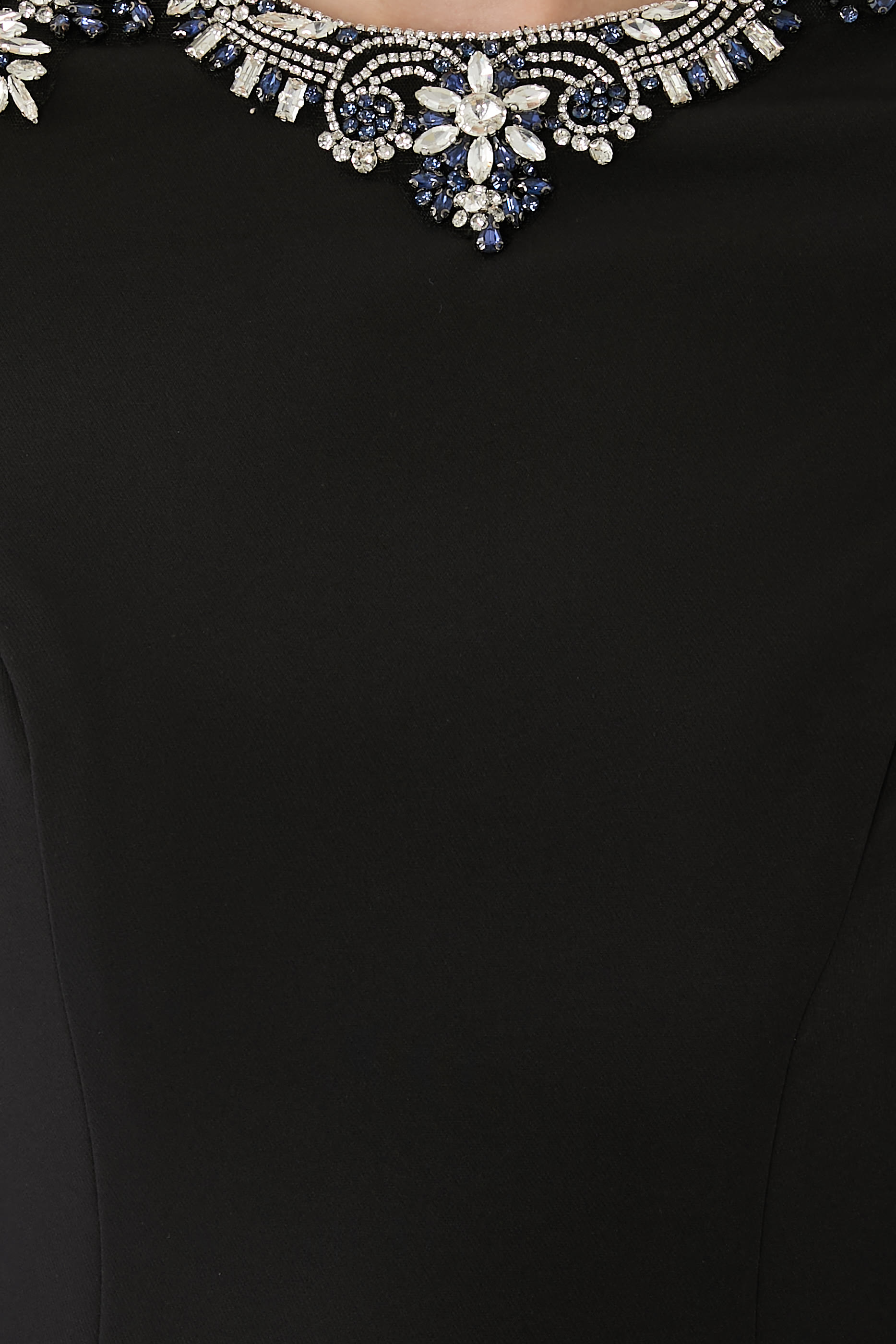 Crystal Shoulder A-Line Gown