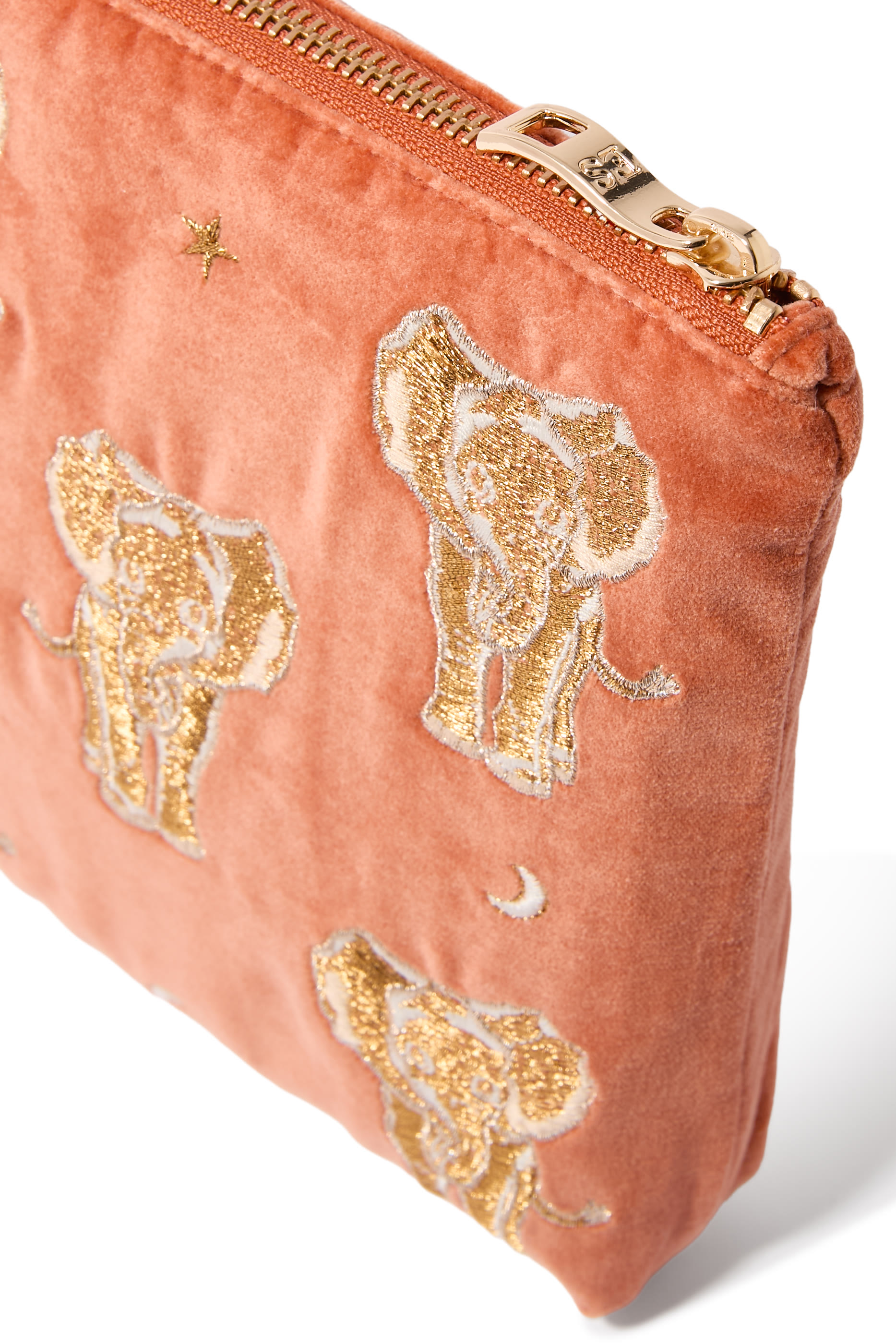 Golden Elephants Everyday Pouch 