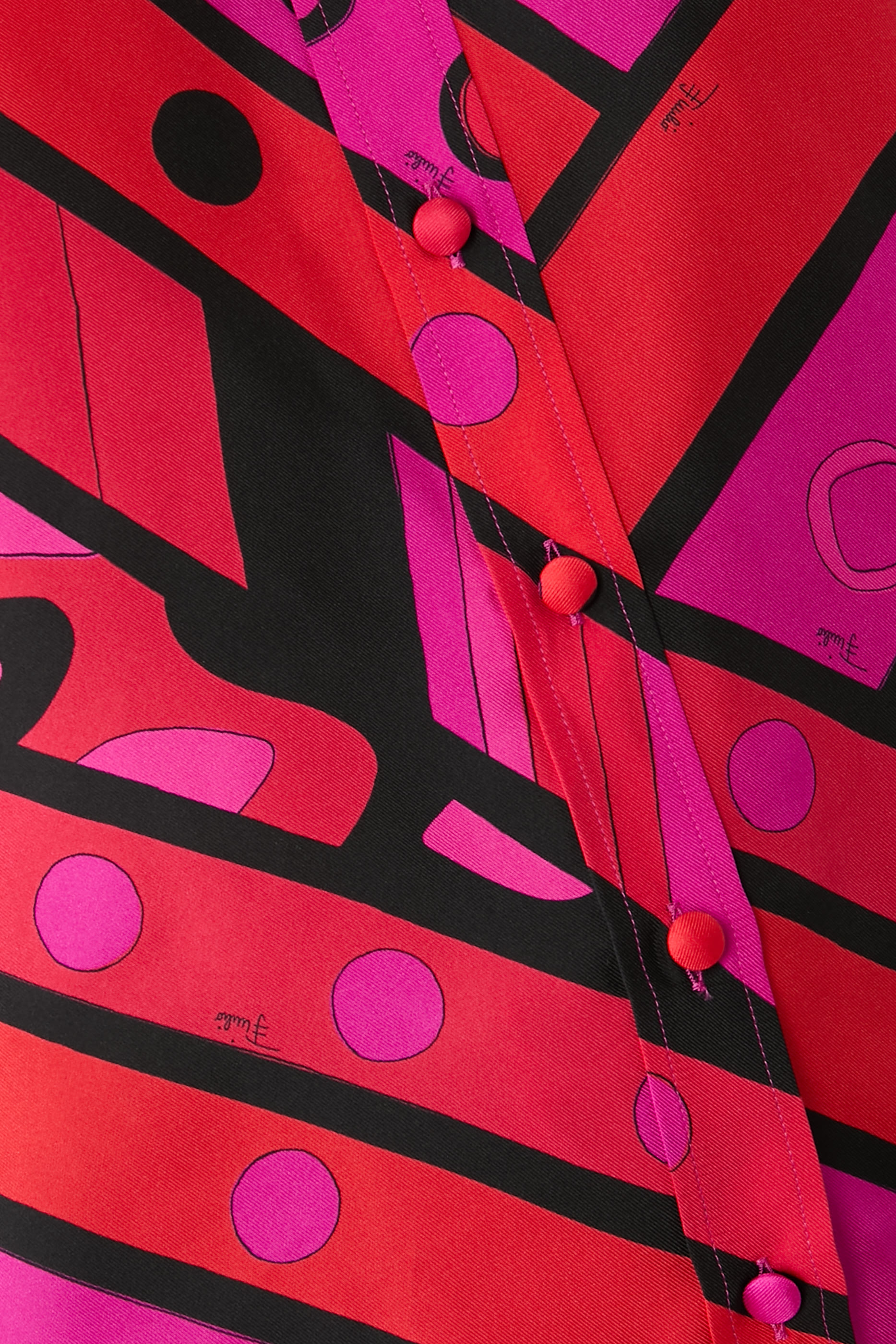 Vivara-Print Silk Shirt 